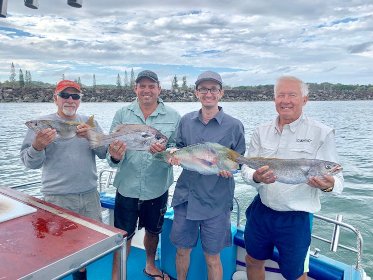 Ron & Richard, from Bribie Island were back with Fozie, with some friends Kevin Russell & Mark Ellis
