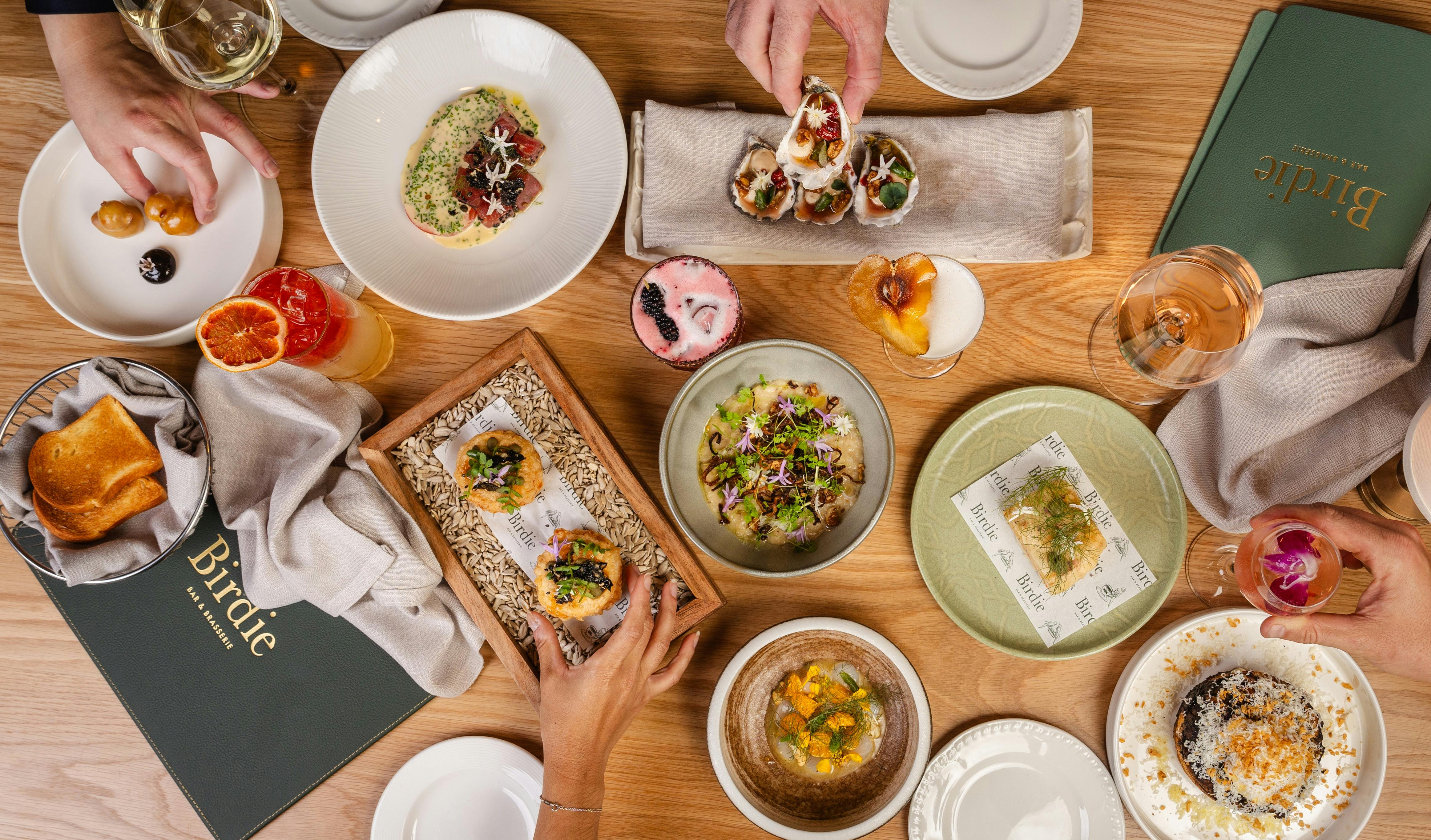 Picture of the food spread