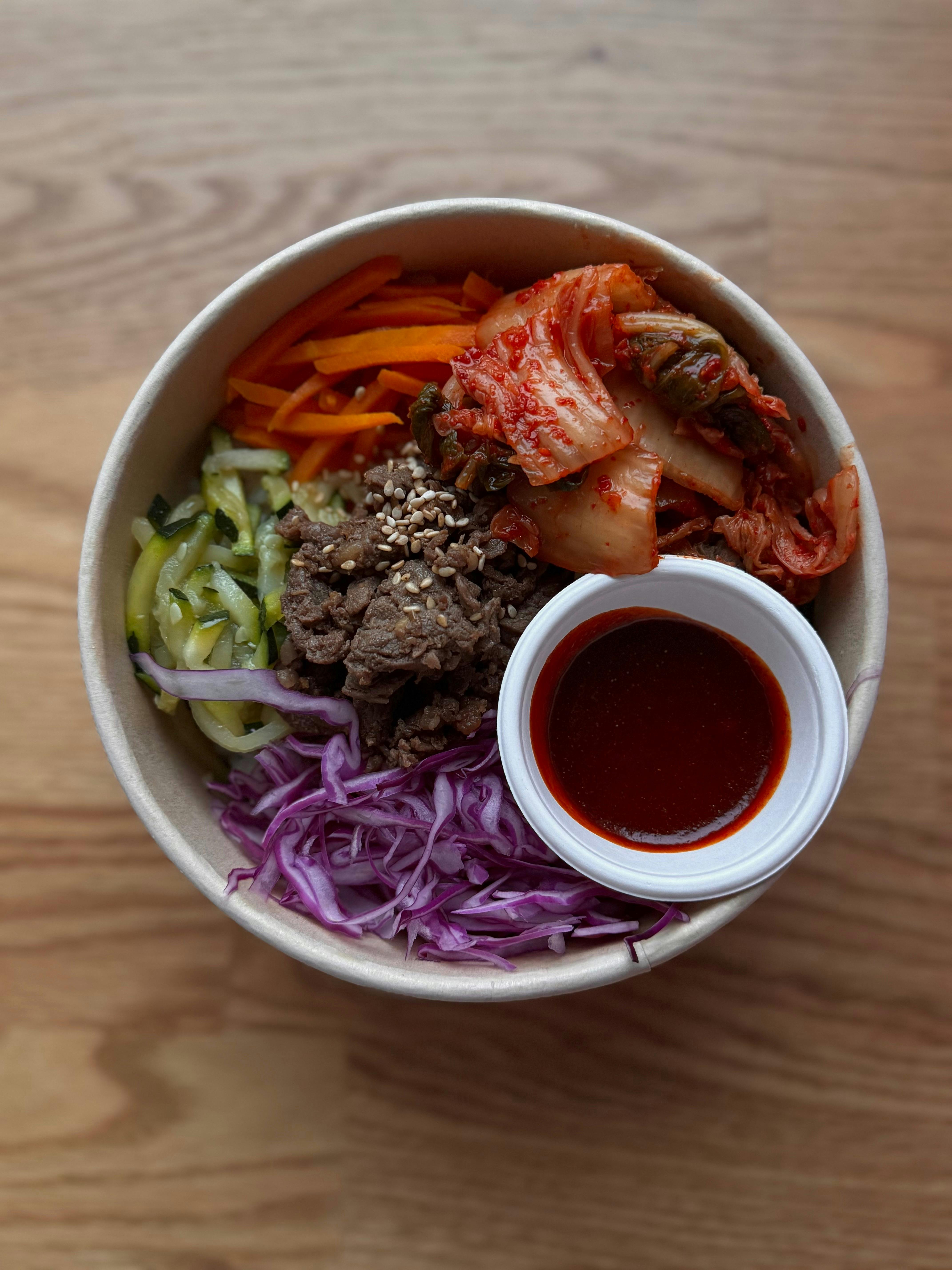 Beef bibimbap