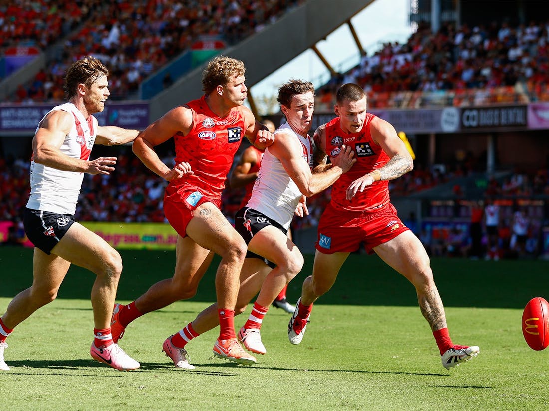 Sydney Swans vs Gold Coast Suns - Gather Round 2026 - Adelaide, E...