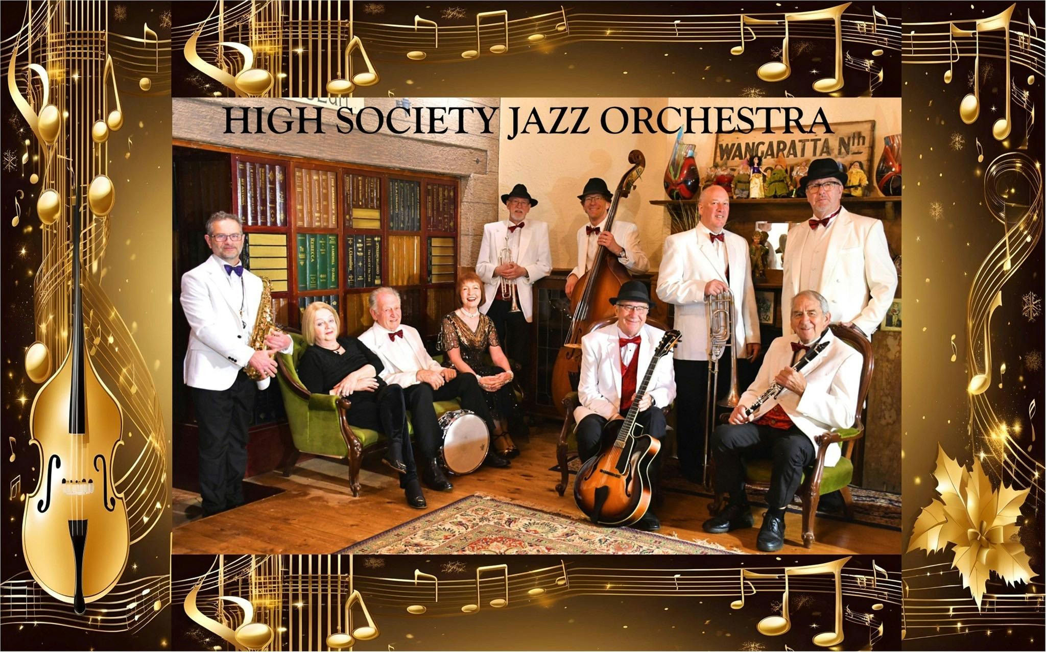 Christmas in July at The Vine Hotel featuring High Society Jazz Orchestra
