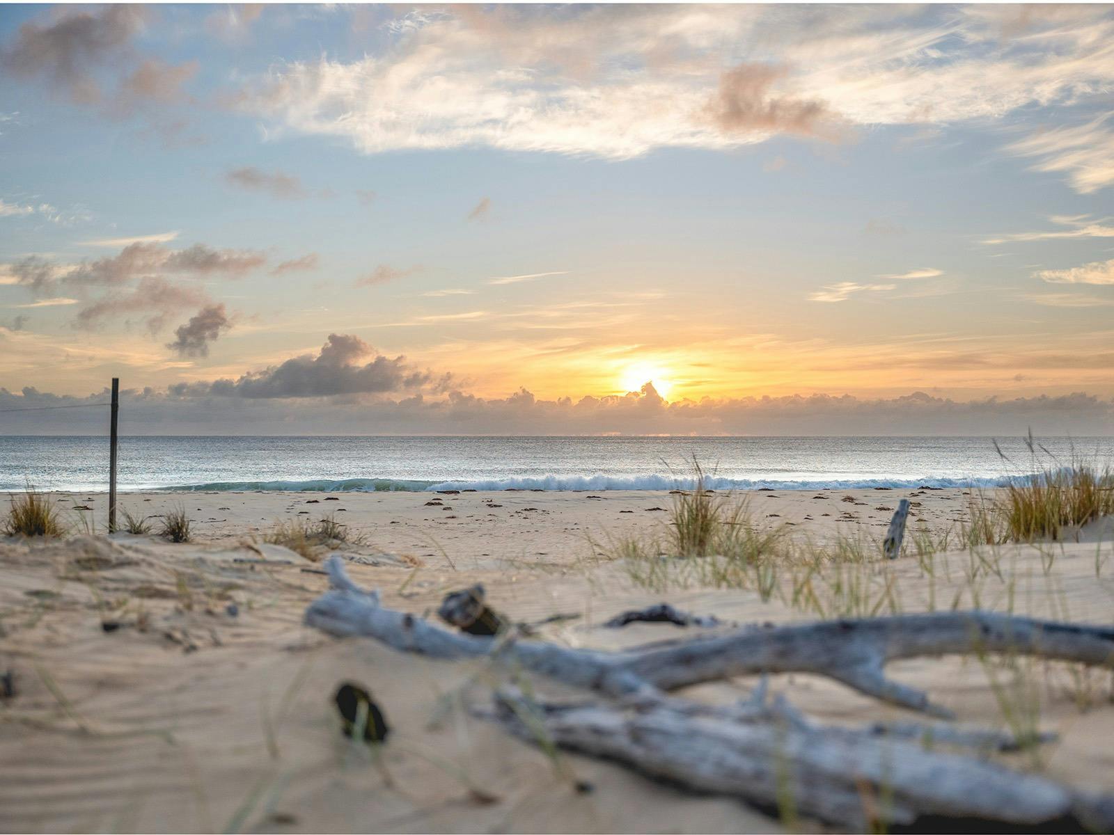 Stay longer: sunrise, swim, sauna, sunset image
