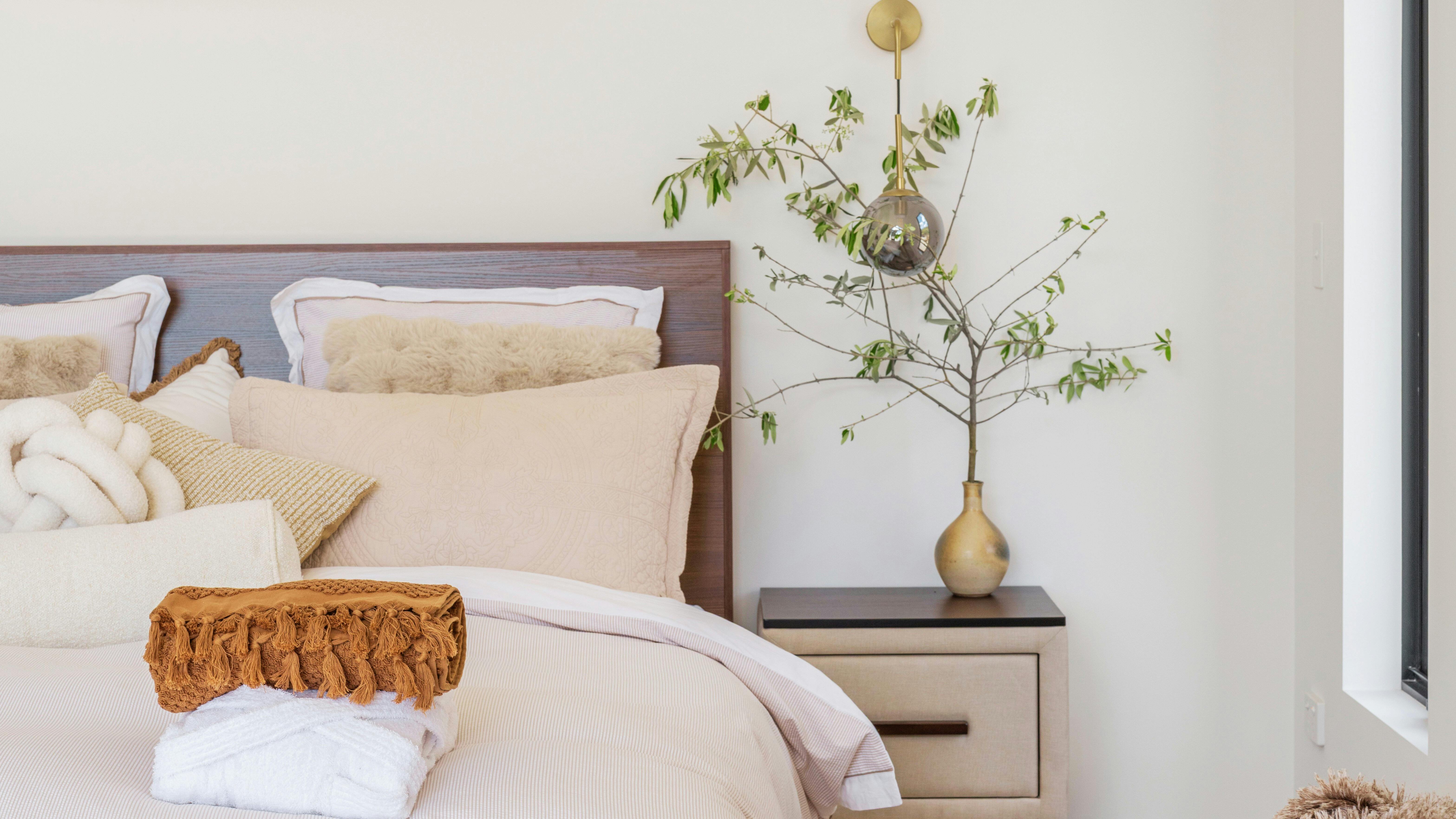 Villa Minto King Bed Side @ Bloom Into You Flower Farm