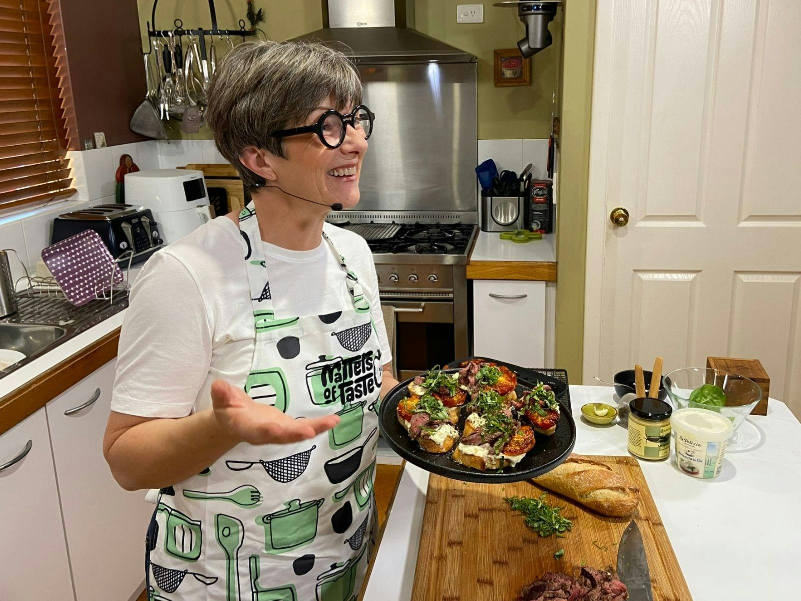 Tracey on Cooking video