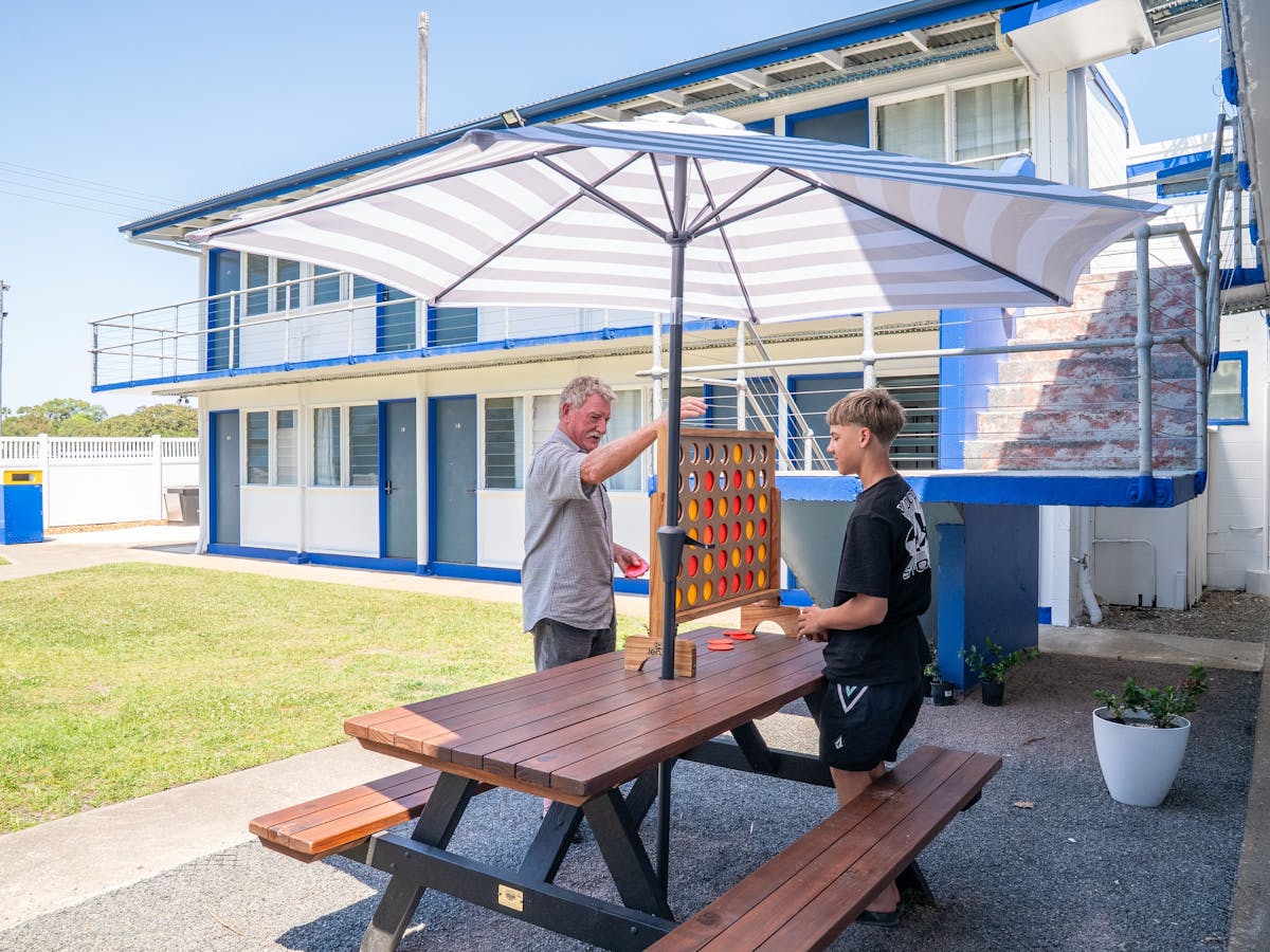 Courtyard Table + Games