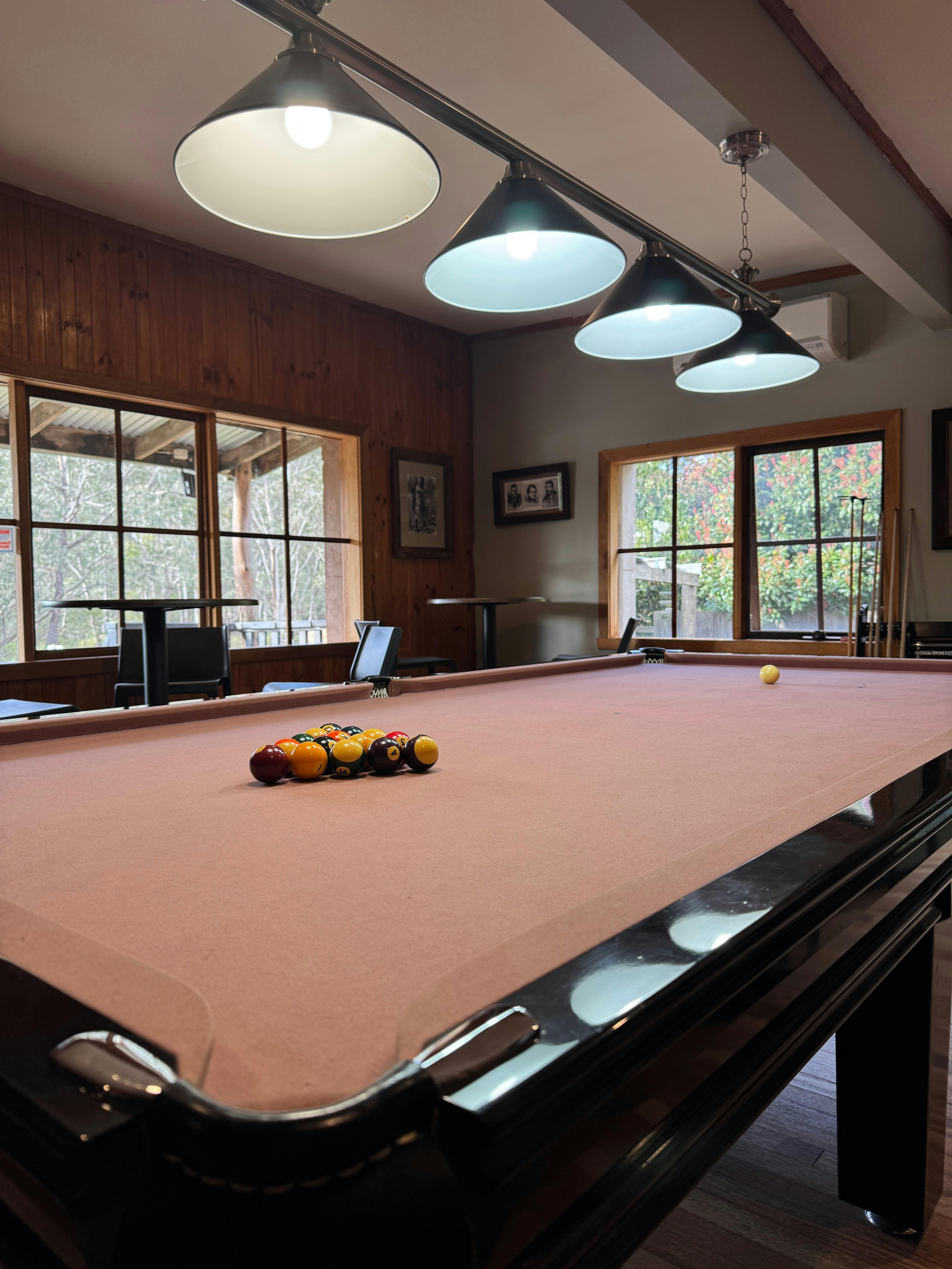 9ft Pool Table, free for all guests