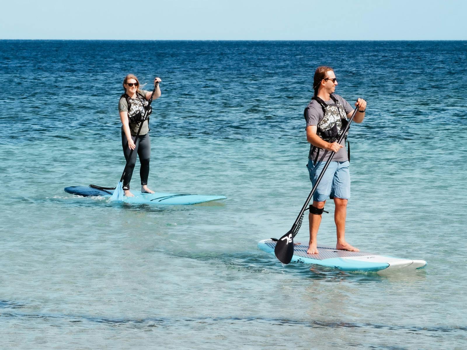 Enliven Outdoor Adventures Guided Stand Up Paddle Boarding SUP experience Normanville, Fleurieu SA