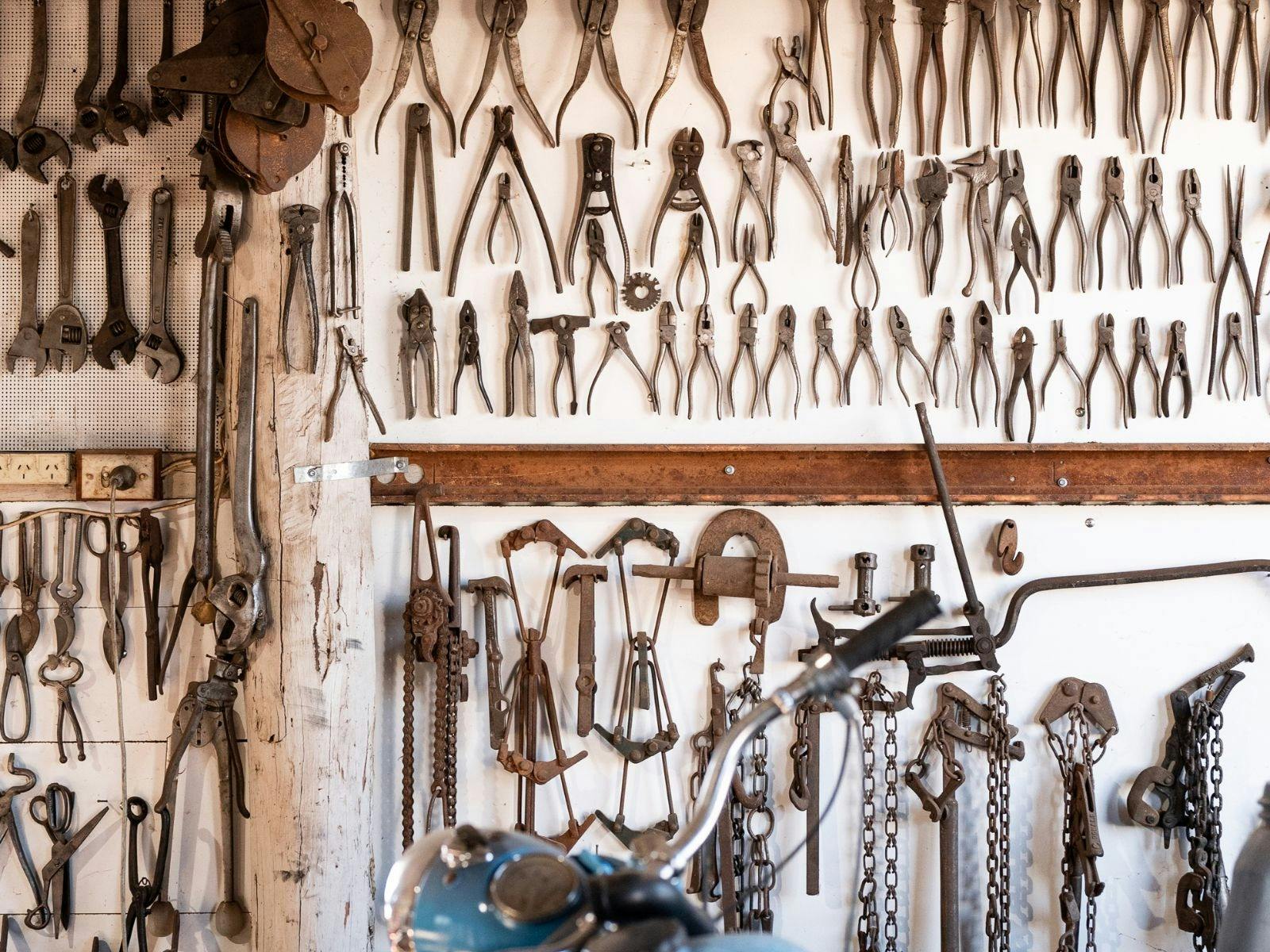 Metal work shed in Cumnock