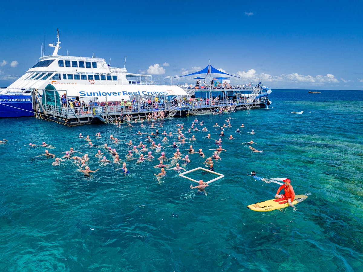 Great Barrier Reef Ocean Swim Start