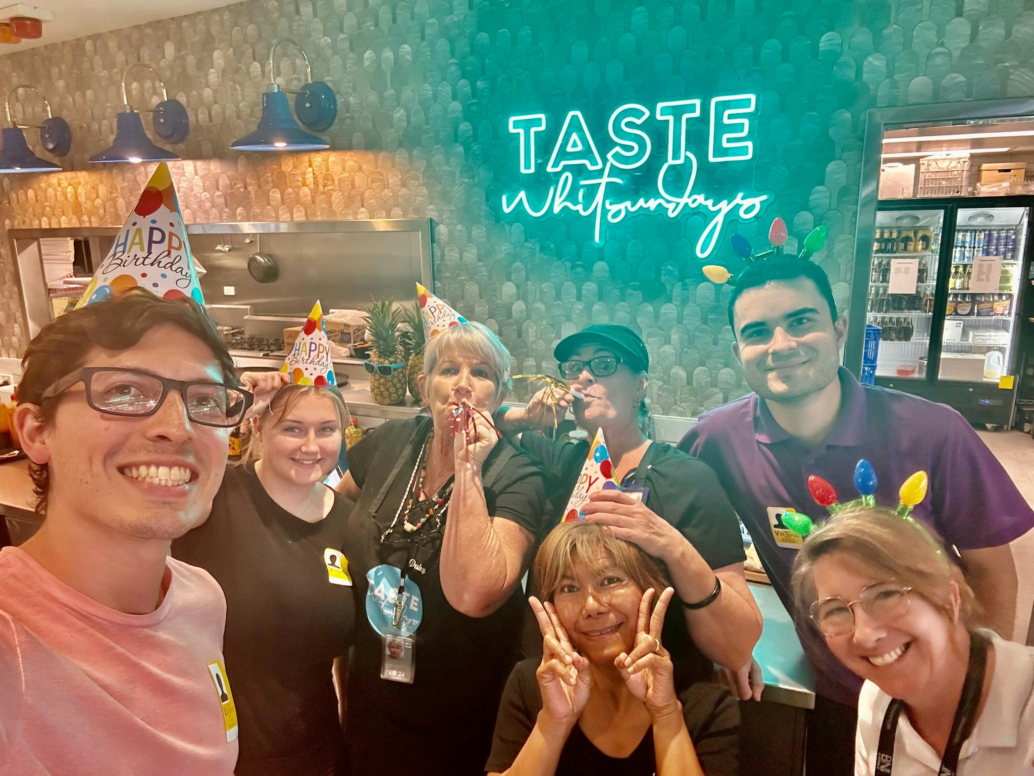 Happy Team at Taste Whitsundays Happy Team at Taste Whitsundays
