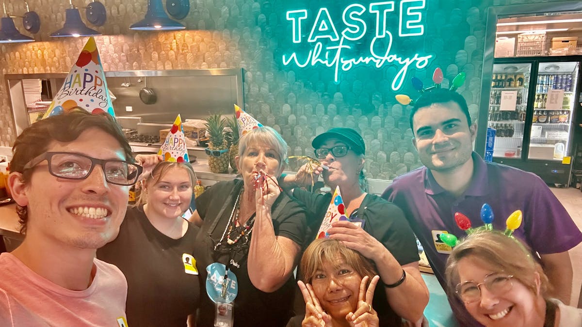 Happy Team at Taste Whitsundays
