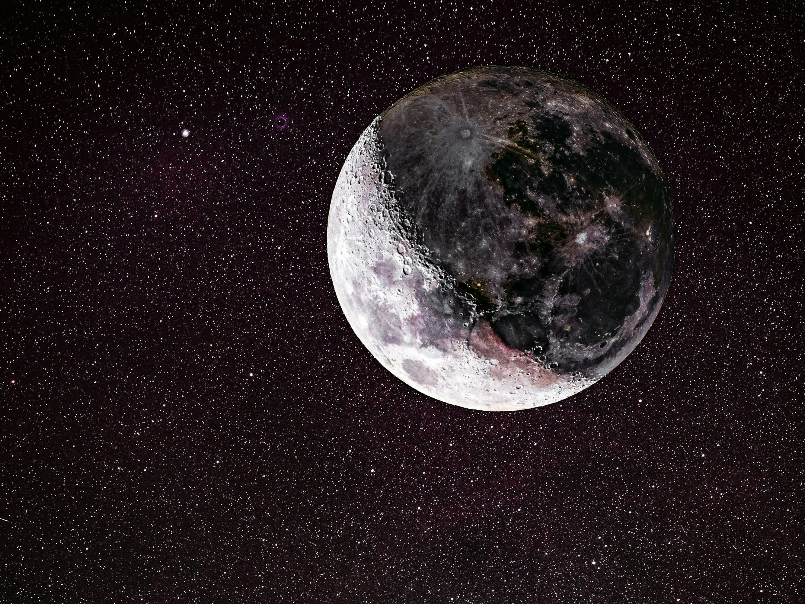 Moon detailed