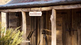Outside stables