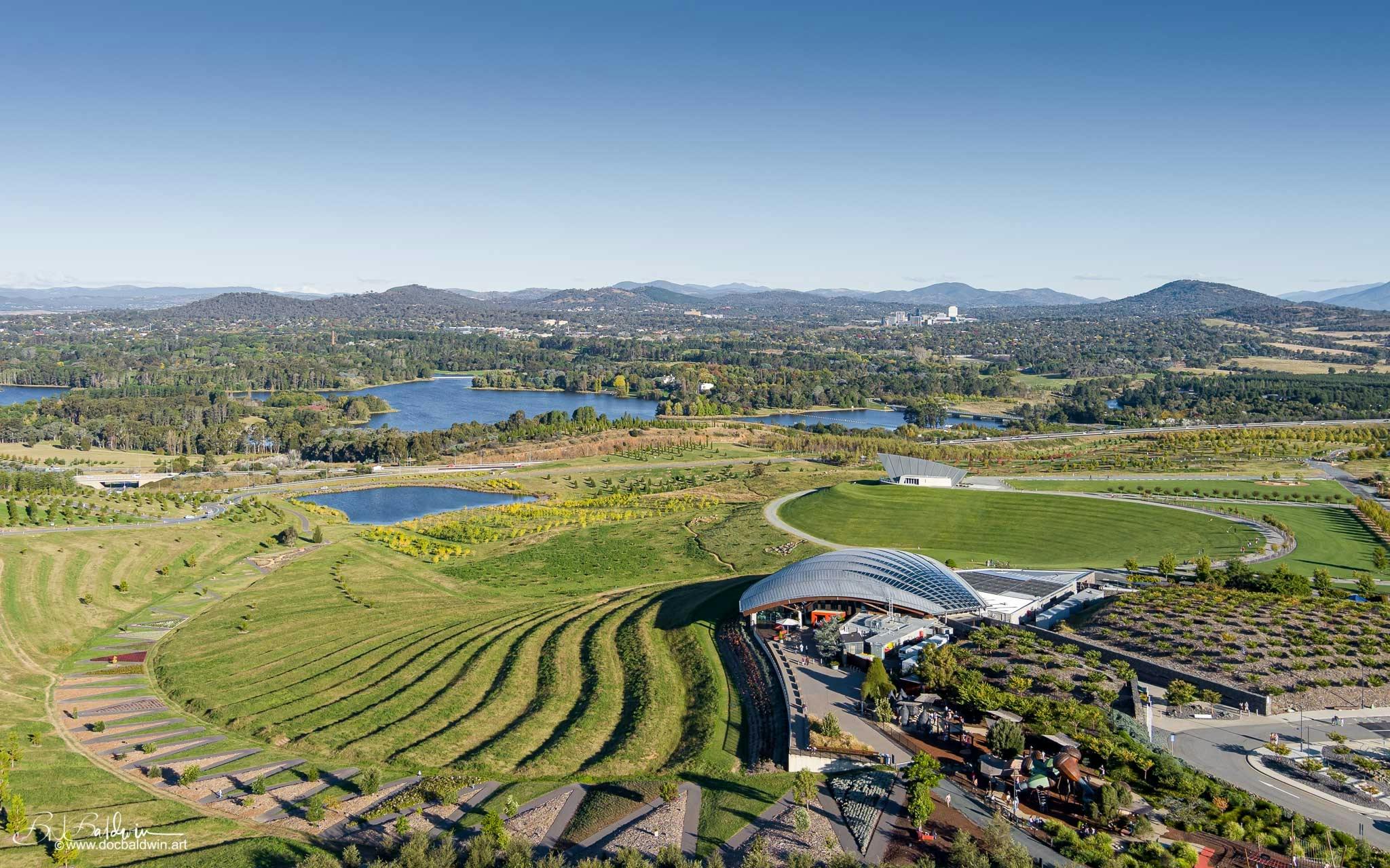 Aerial Shot Village Centre