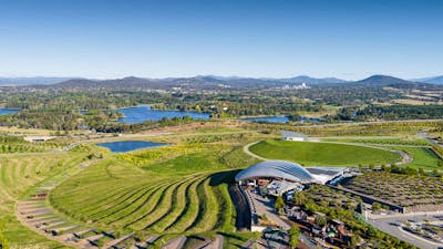 Aerial Shot Village Centre