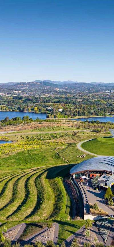 Aerial Shot Village Centre