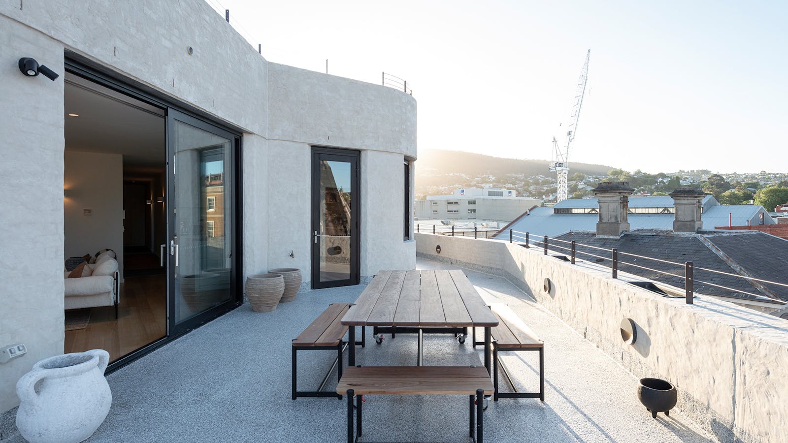 Penthouse deck