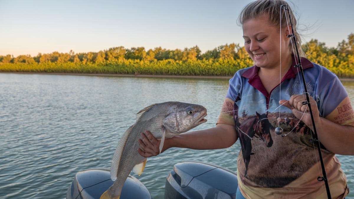 Fish Catch on Albert River