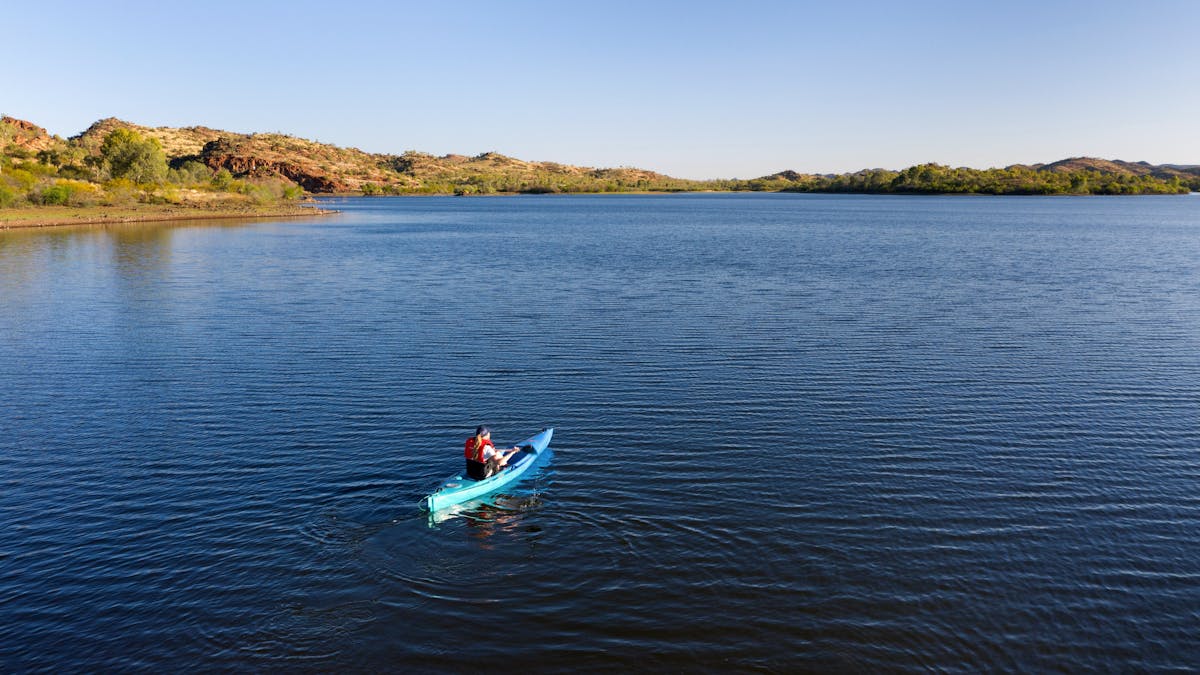 Kayaking at Corella Dam