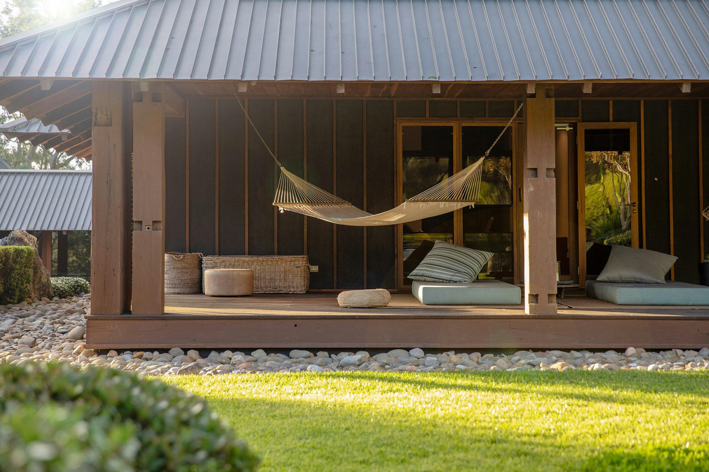 The relaxing ambience