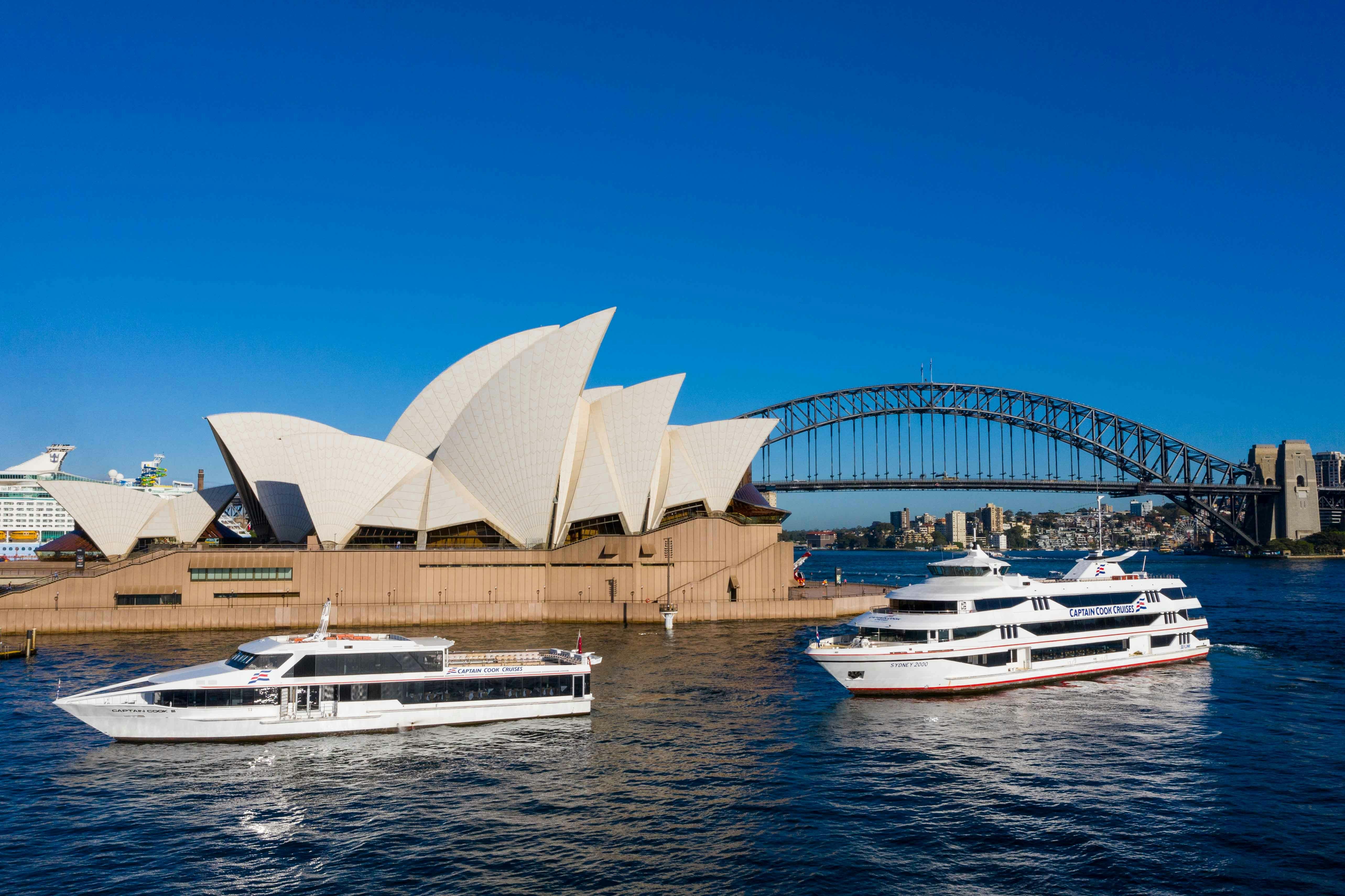 The world's most beautiful harbour onboard Sydney's most beautiful vessels