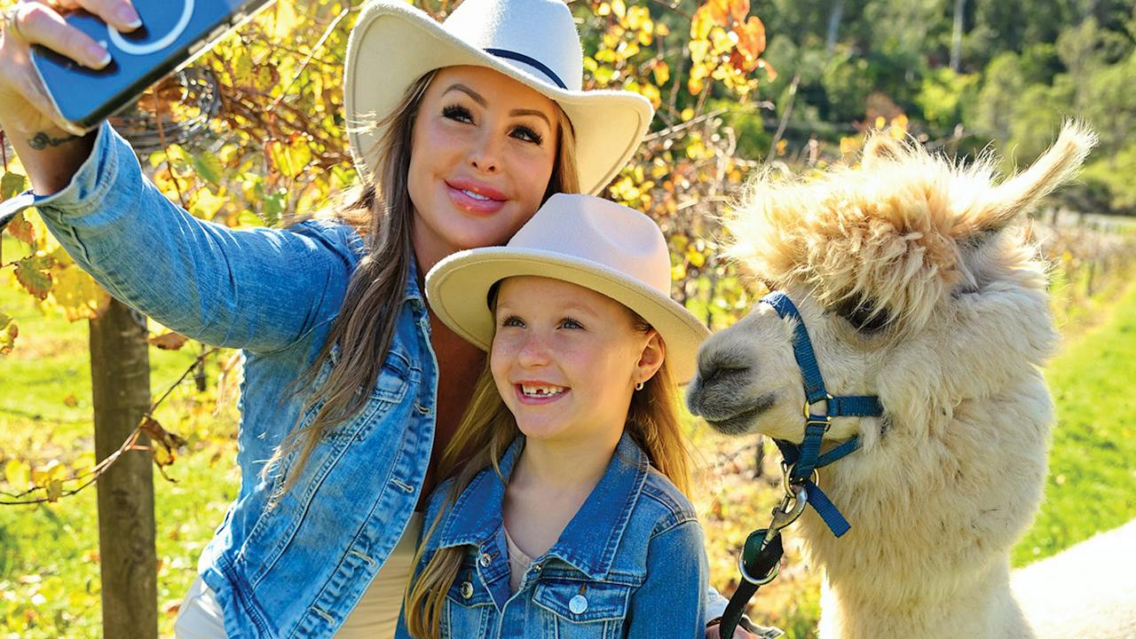 Adorable Alpaca Selfie