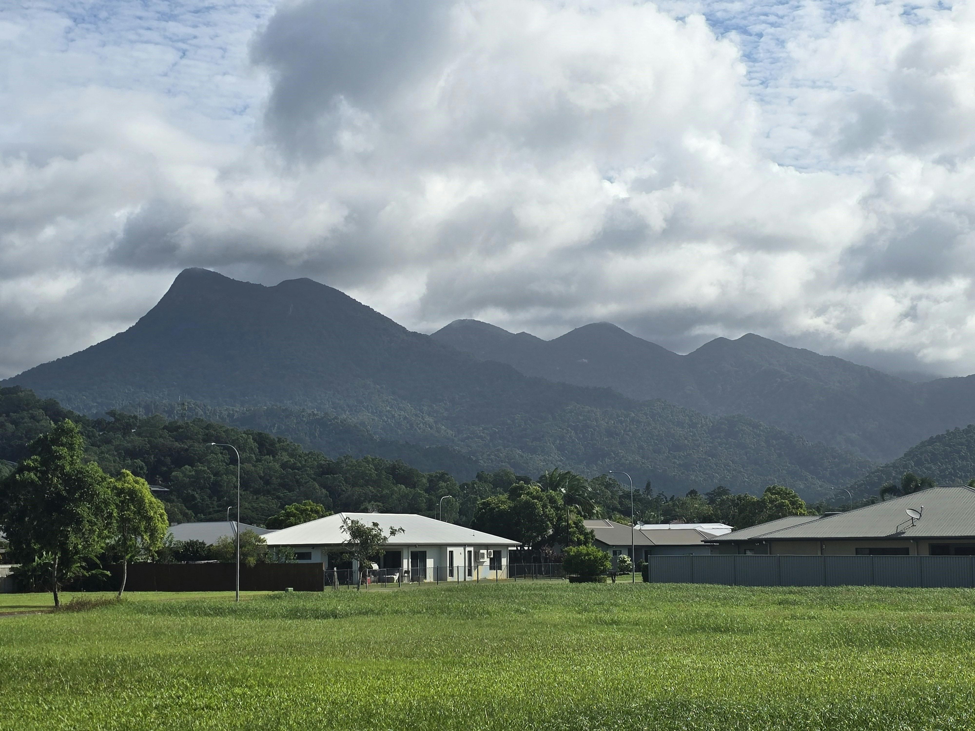 Mt Demi from the bowls area