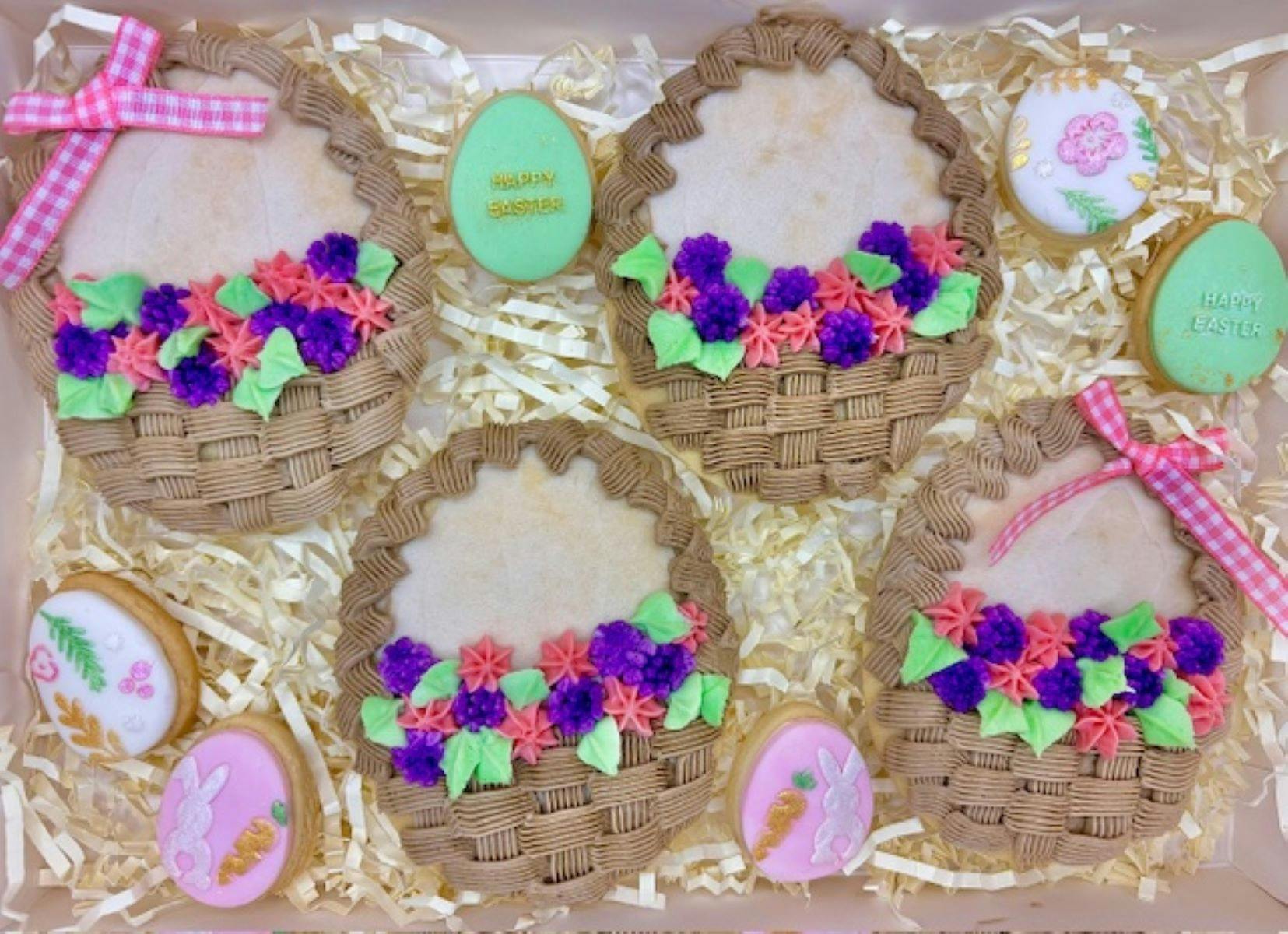 Kids Egg-cellent Basket Cookies