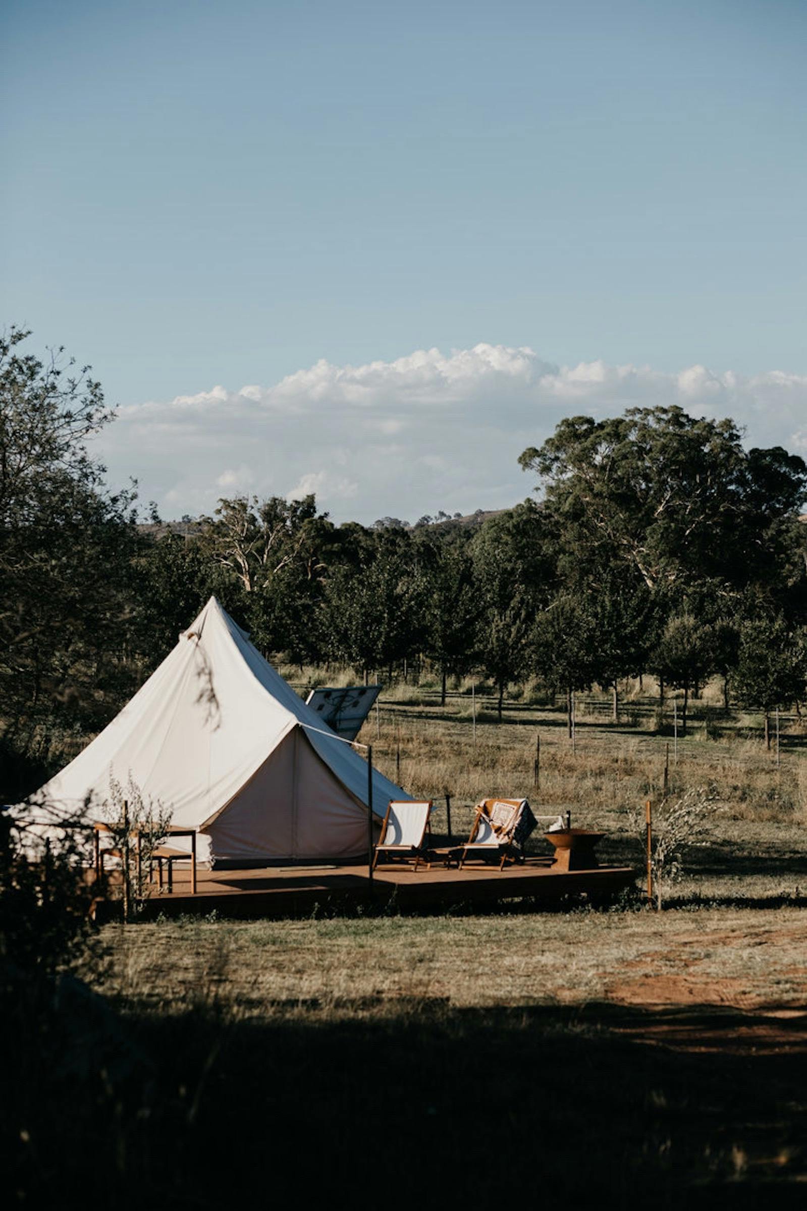 Nestled between the vines and neighbouring truffle farm