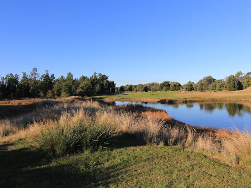 Phot of 13th hole at Llanherne Golf Club