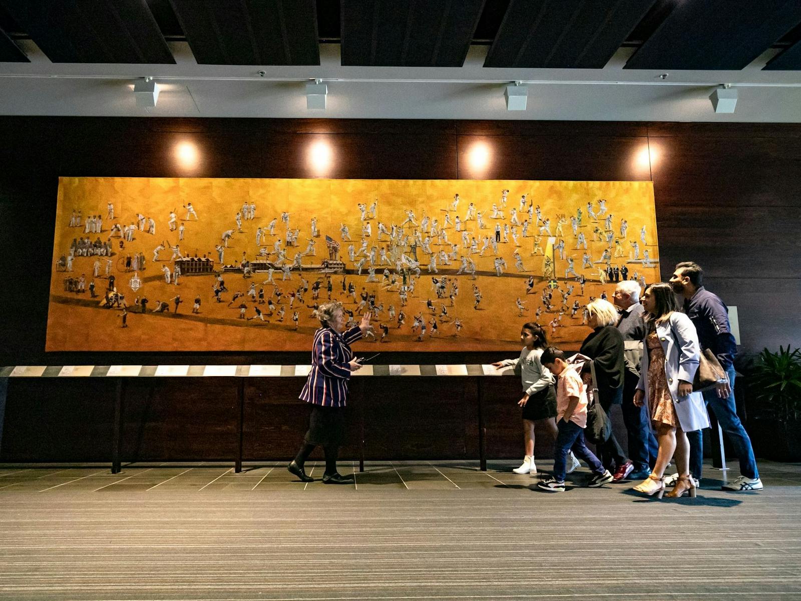 Tapestry on an MCG Tour