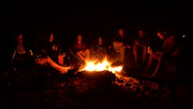 Bush camping