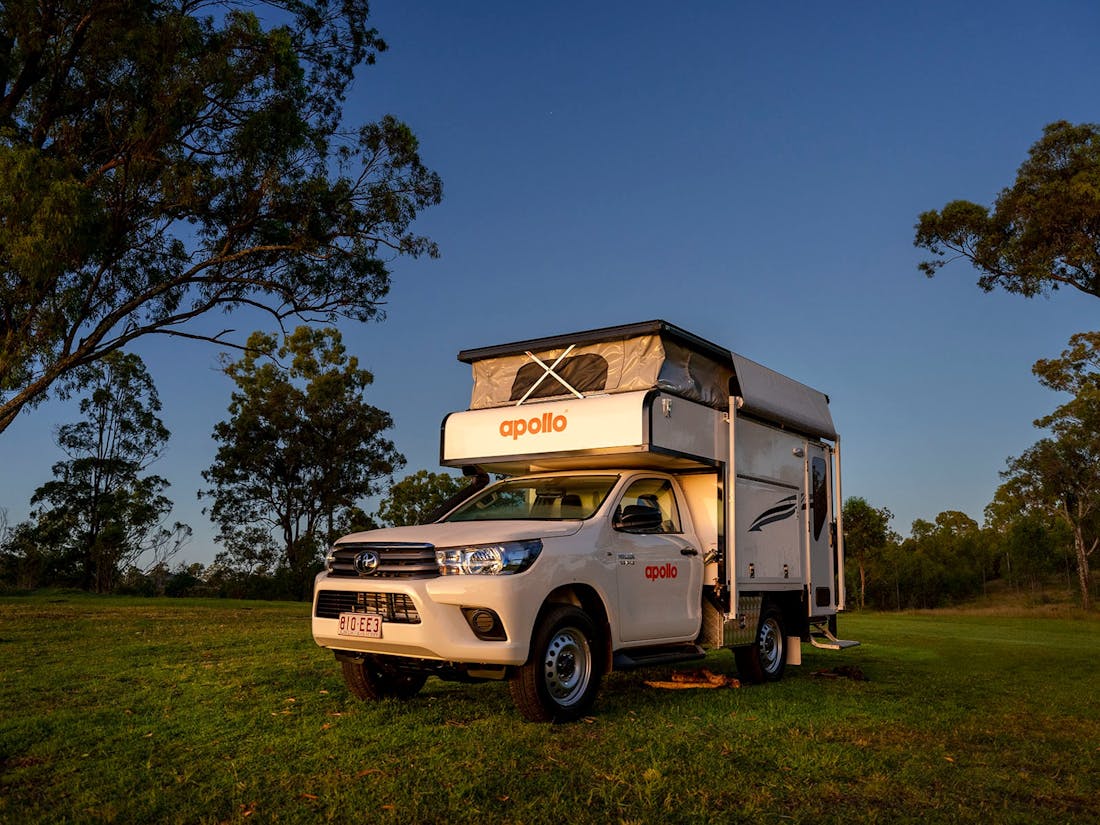 Berth Apollo 4WD Adventure Camper Adelaide, Hire South Australia