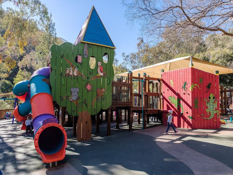 Photo of adventure playground at the marsupial playground