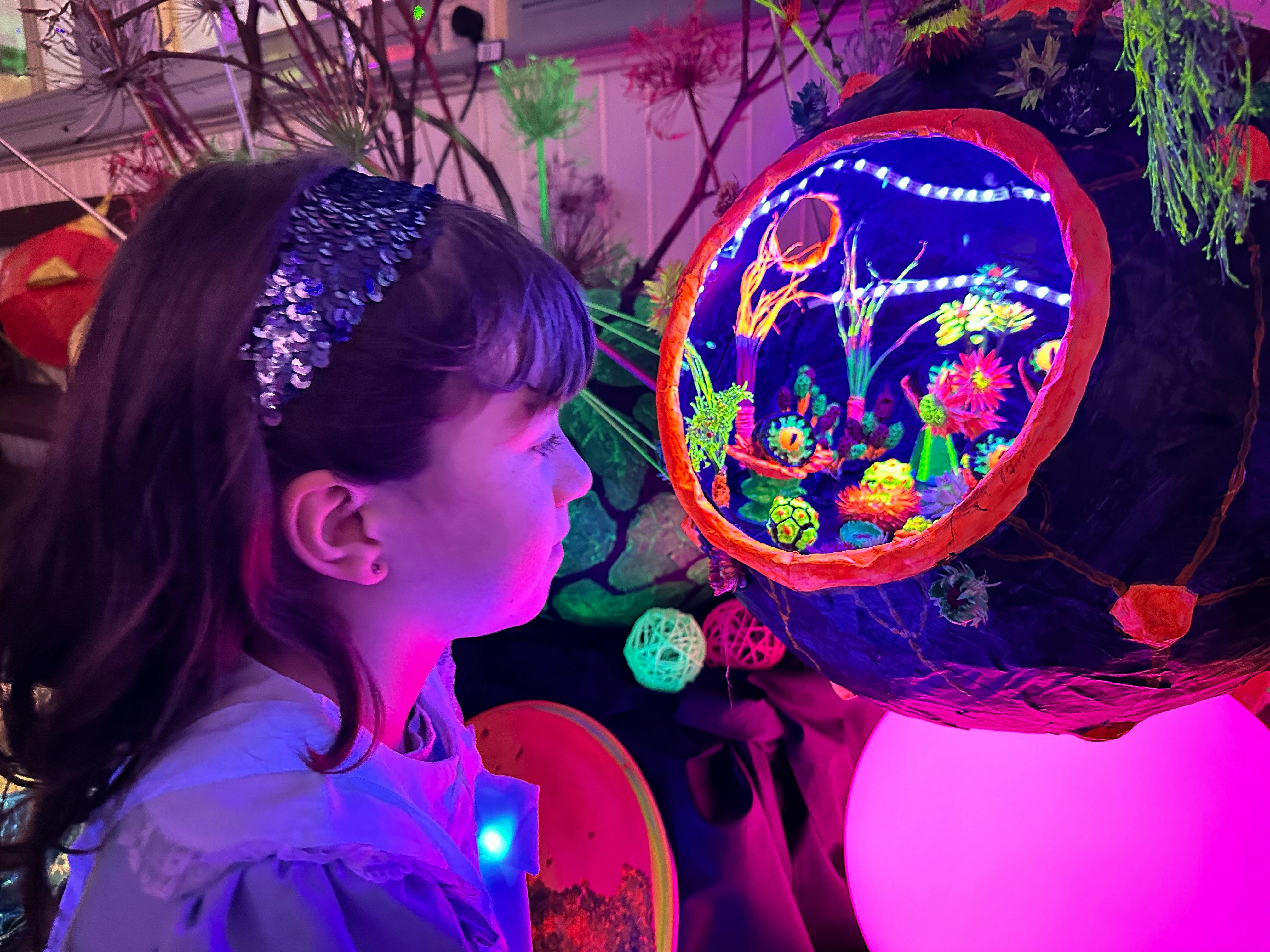 Each year the Tasman Homeschool Group creates an immersive installation inside the Nubeena CWA Hall.