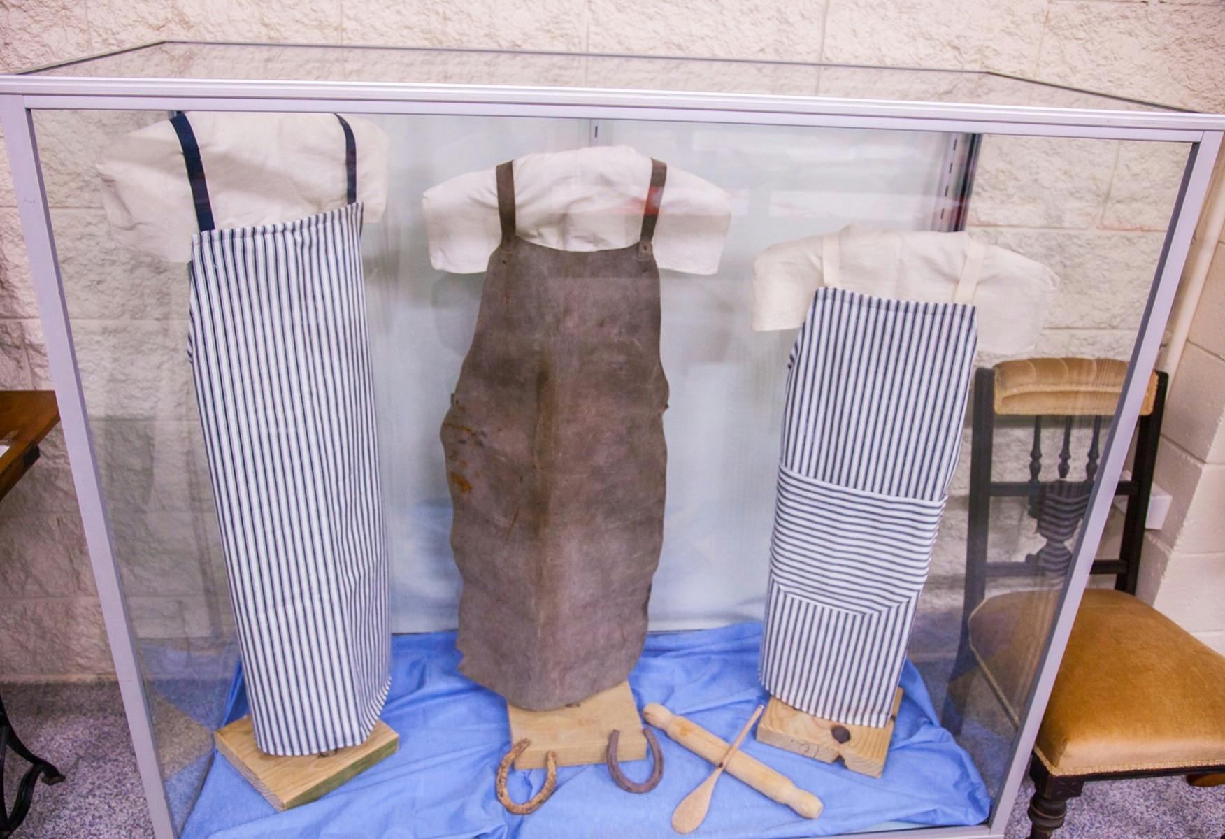 Aprons 1890s to 1990s: Textiles Exhibition