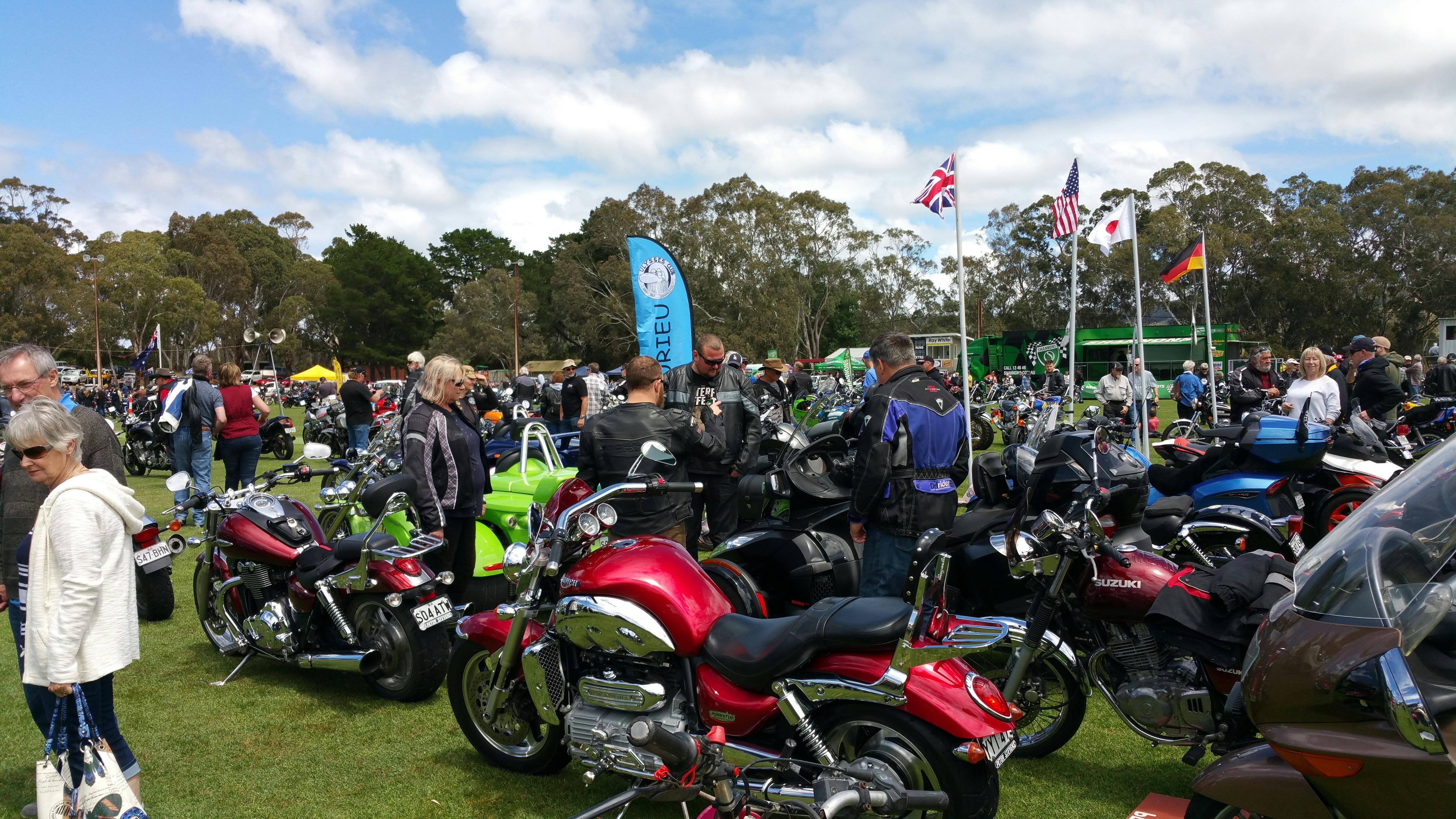 All makes and model on display