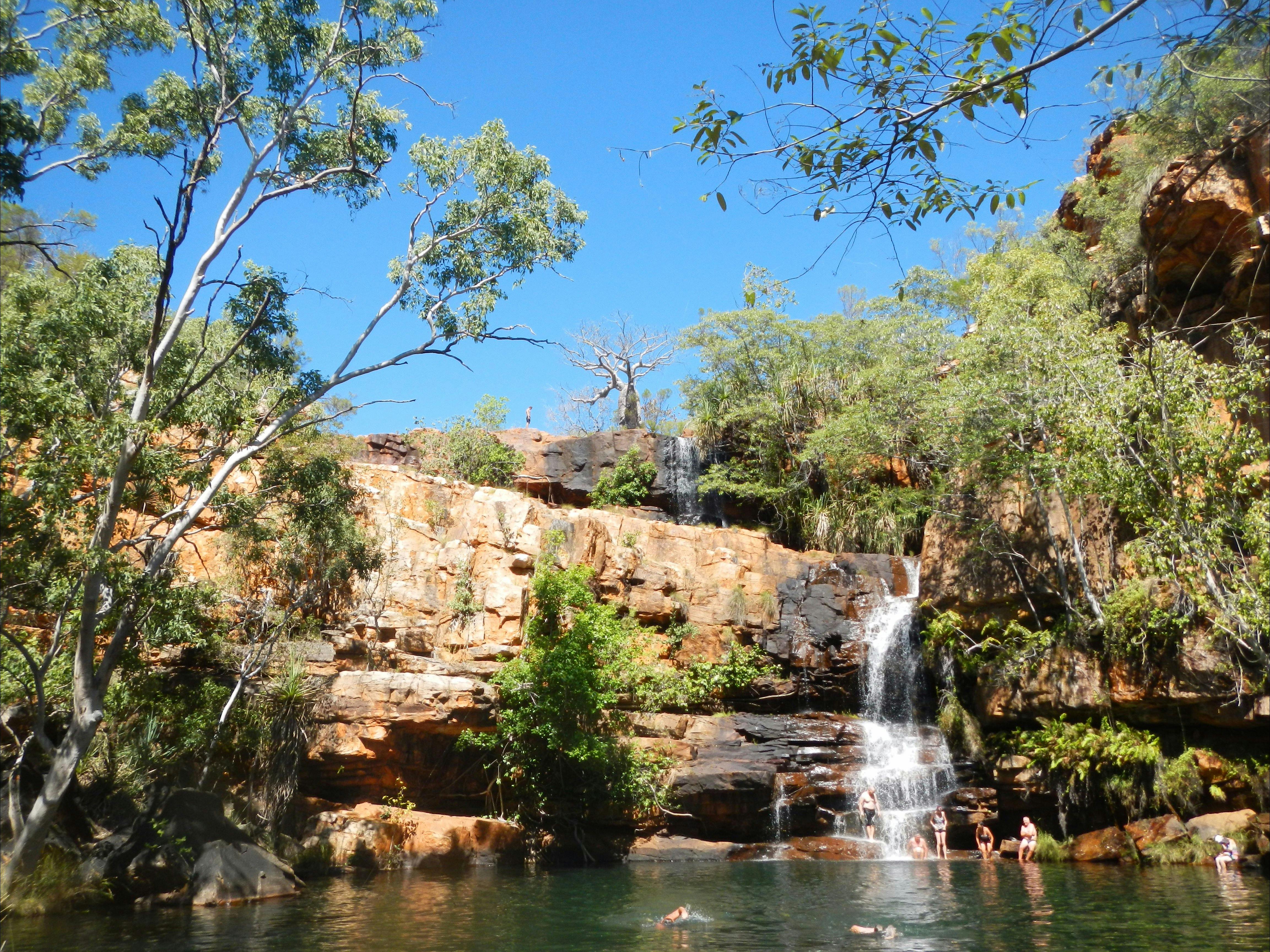 Adventure Wild Kimberley Tours visit Galvan's Gorge