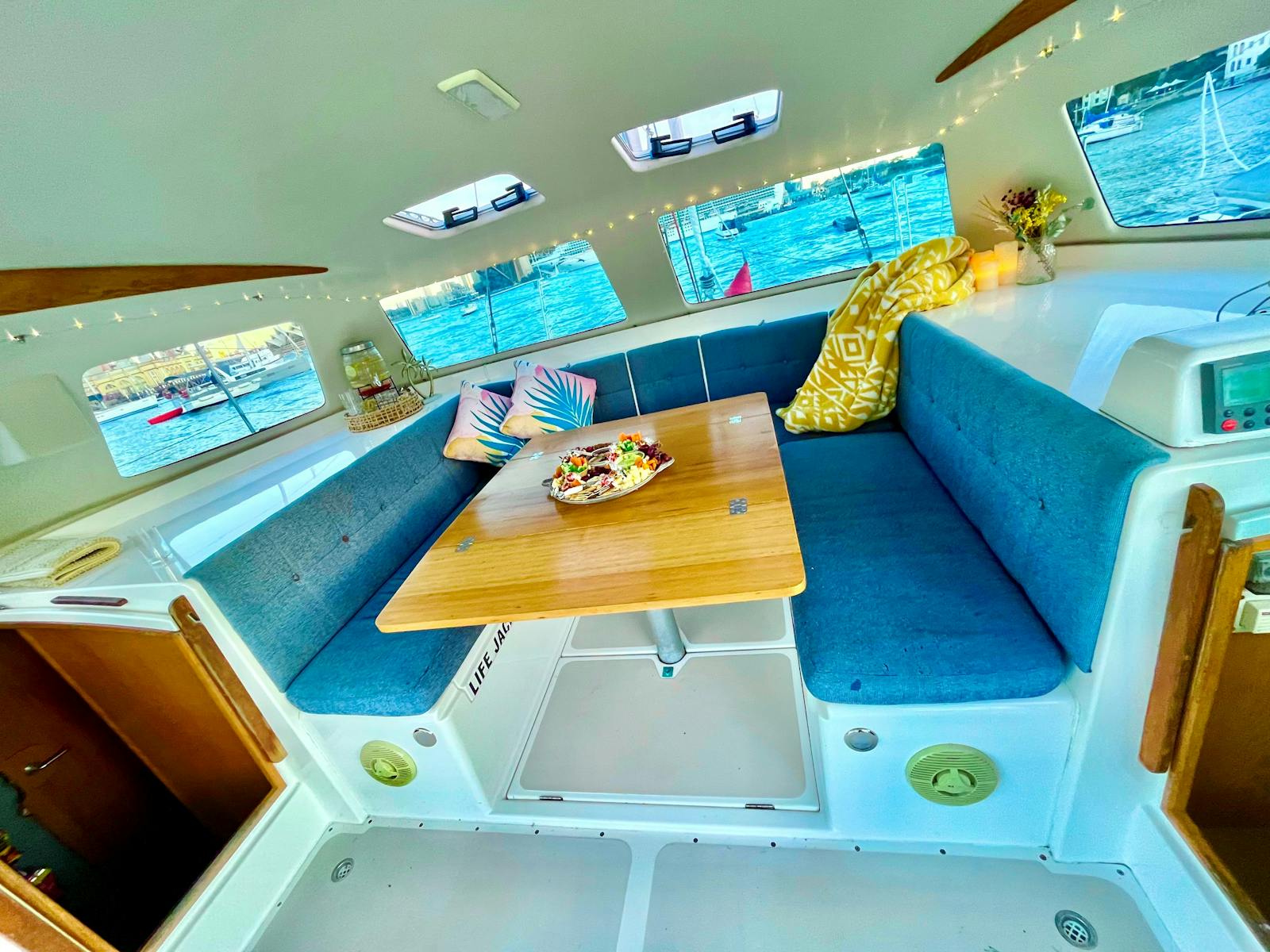 Bohemia Sailing Boat cabin