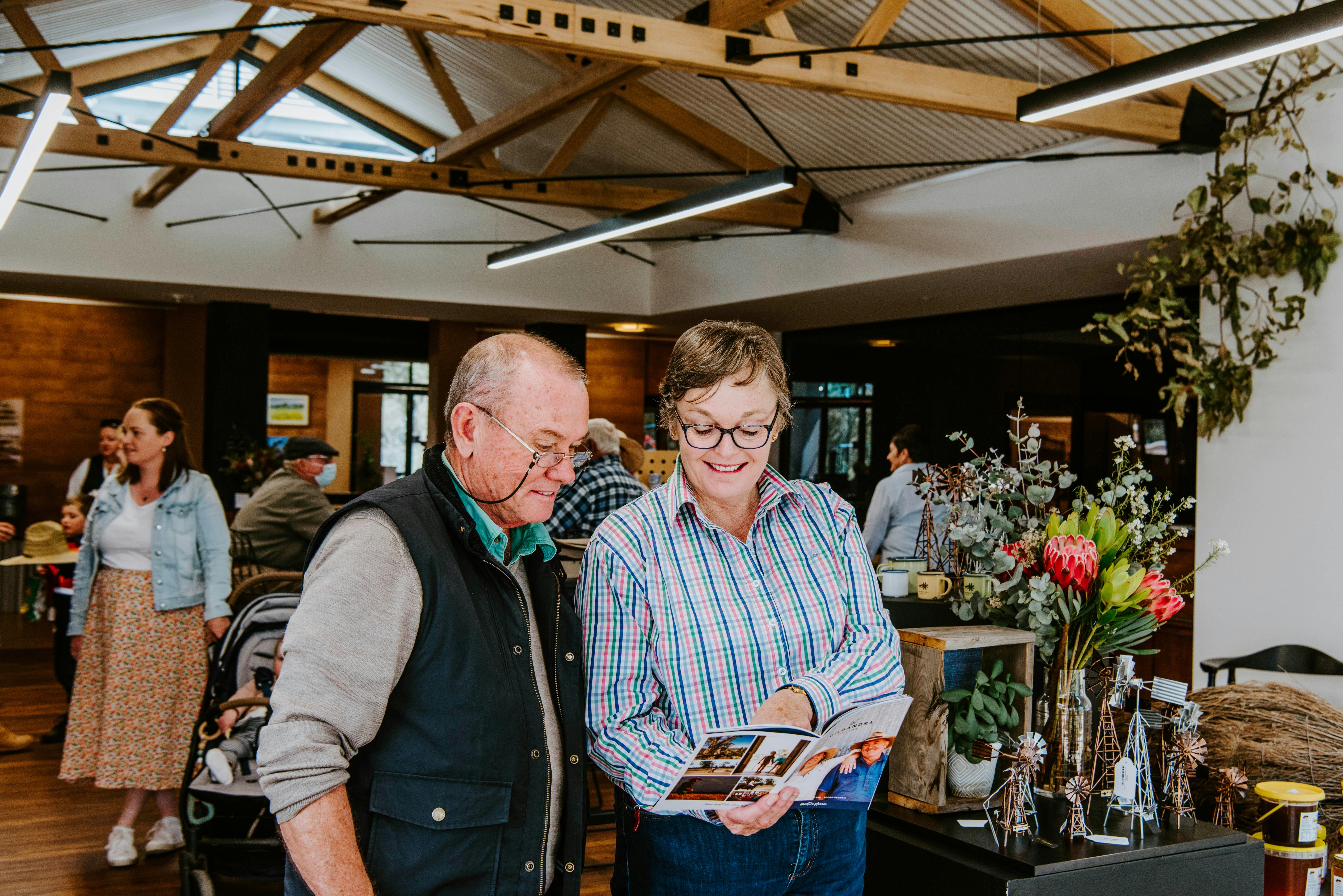 Read up on local information or gather information on neighbouring towns inside the CHC