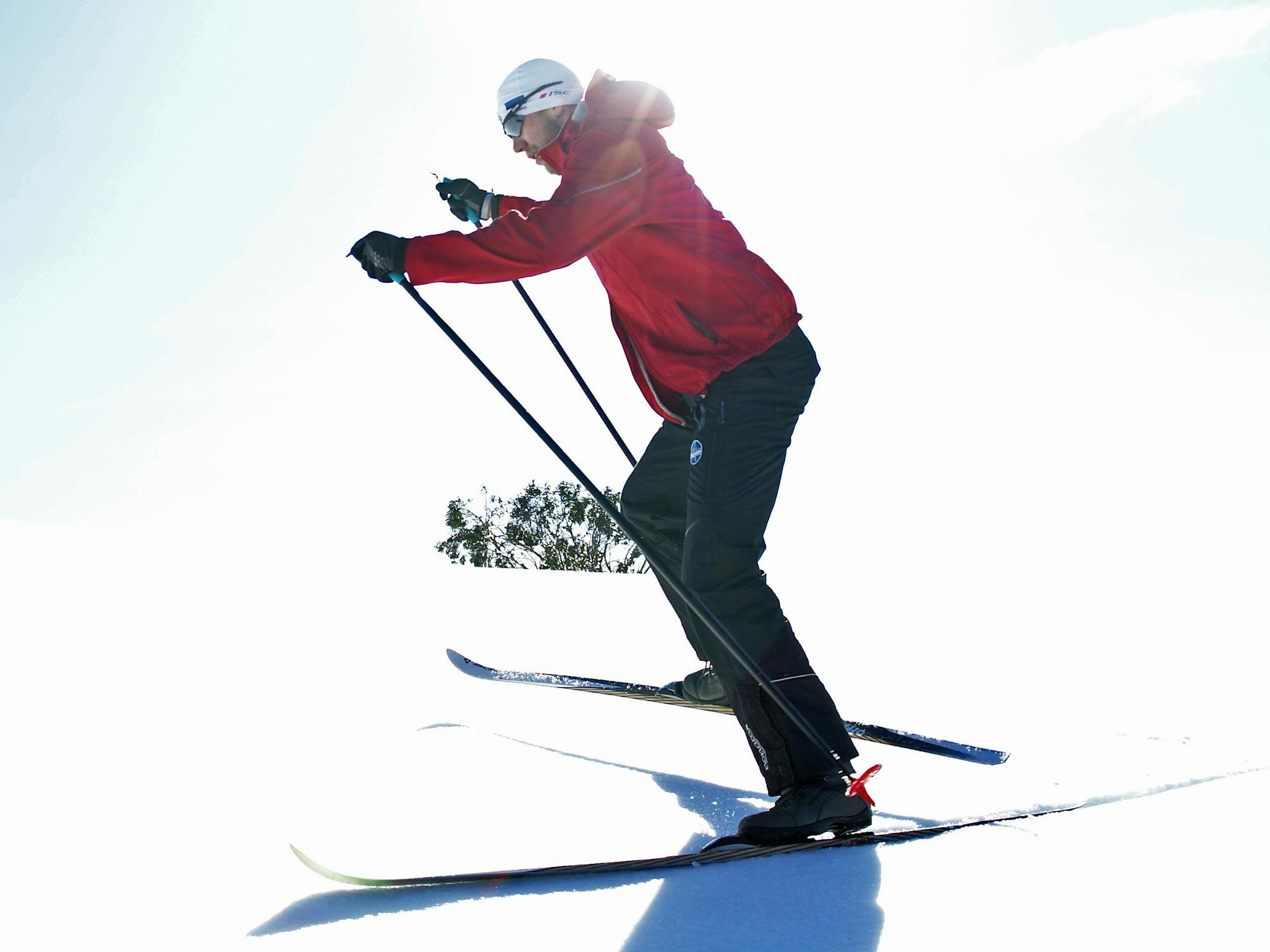 Cross country skiing at Mt Stirling