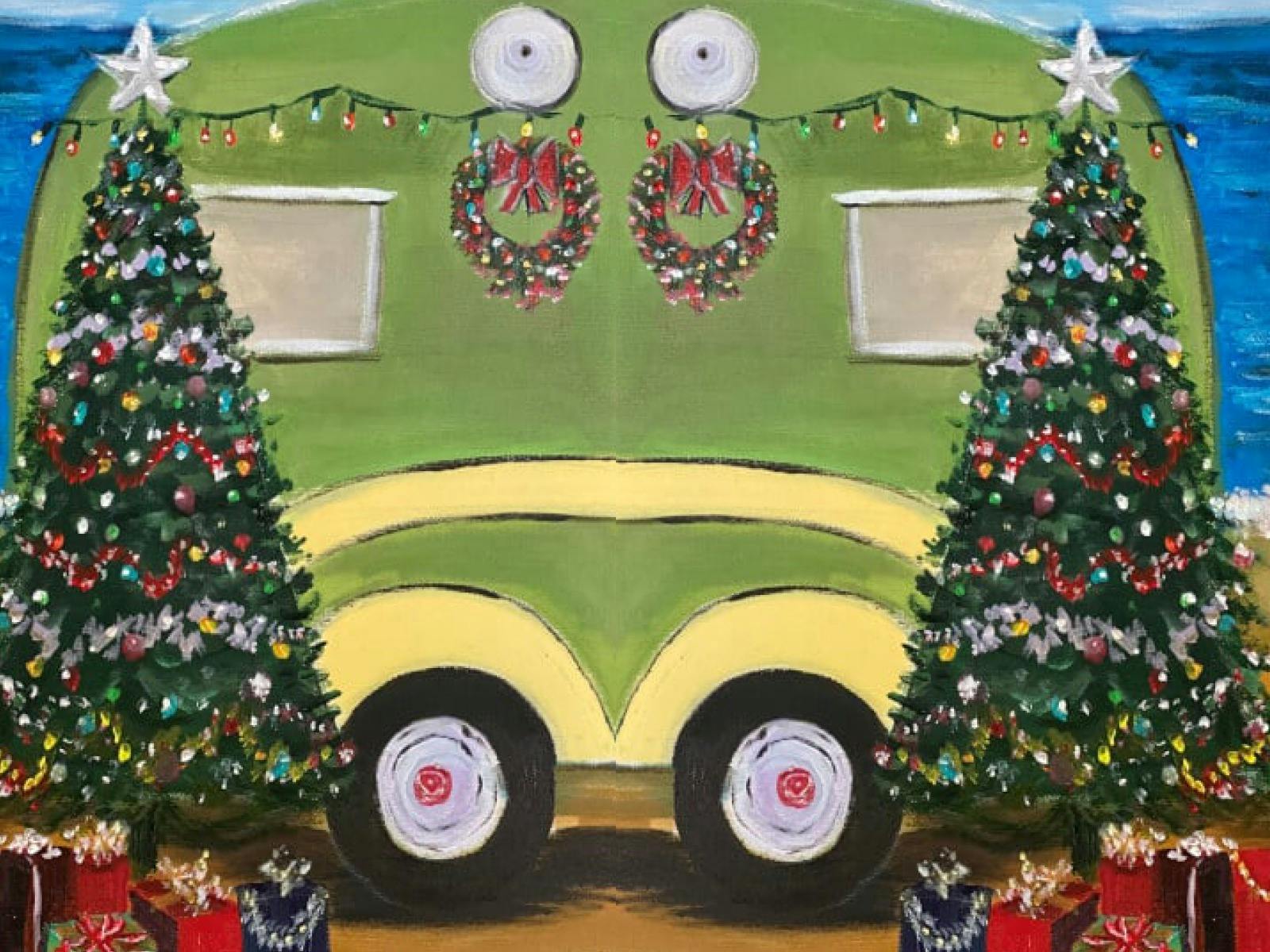 Paint & Graze - Christmas in Australia