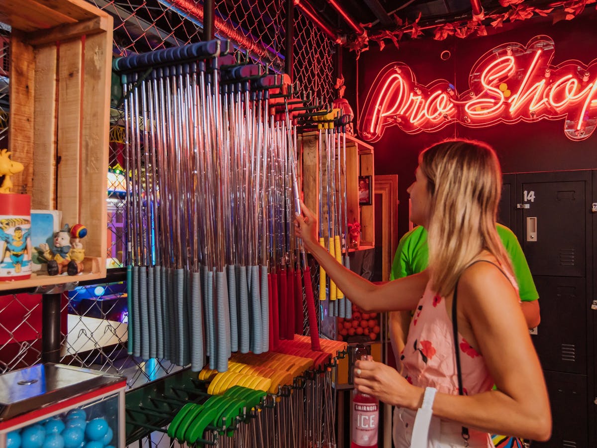 Gear up at the pro shop