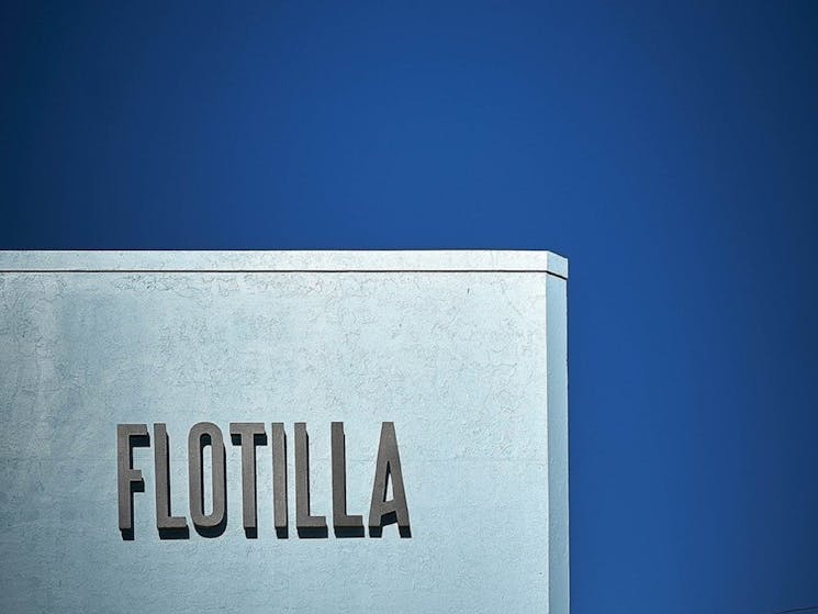 Flotilla sign