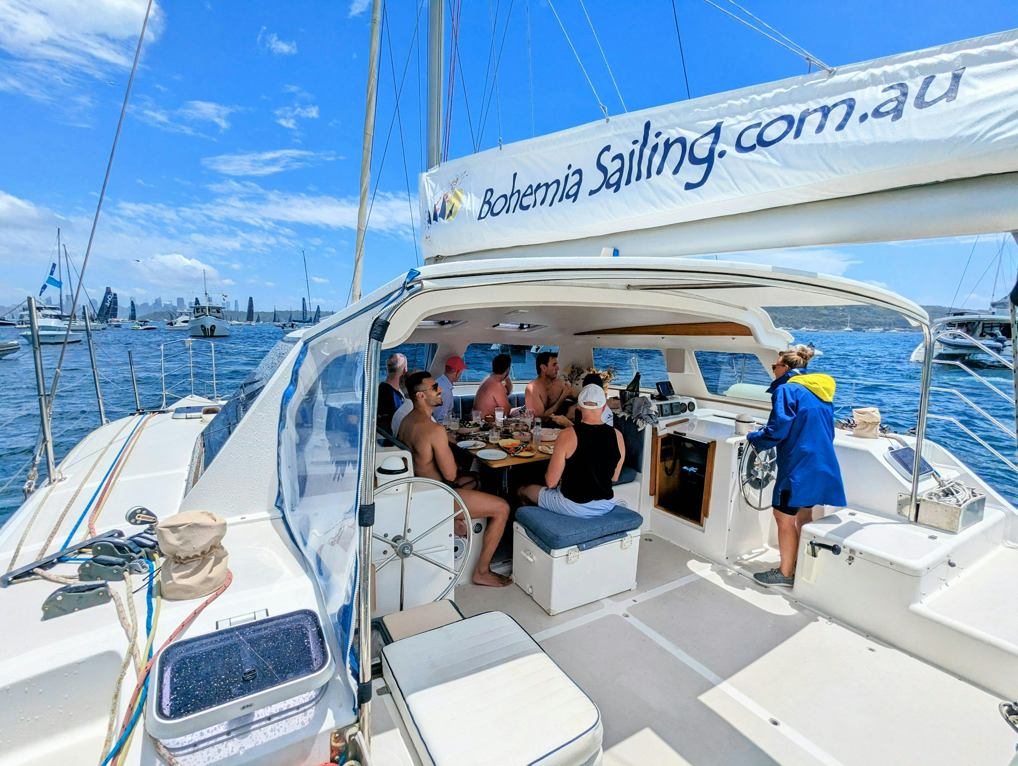 Sydney Harbour Sundowners - 3hr private catamaran boat charter