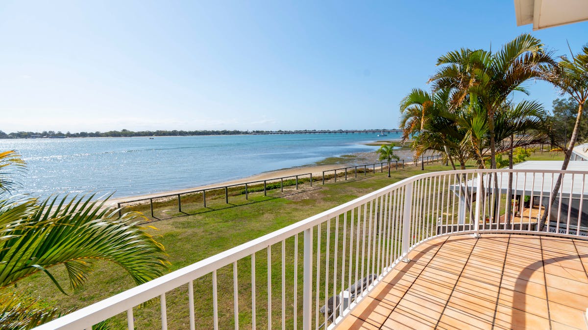 Balcony overlooking Pumicestone Passage