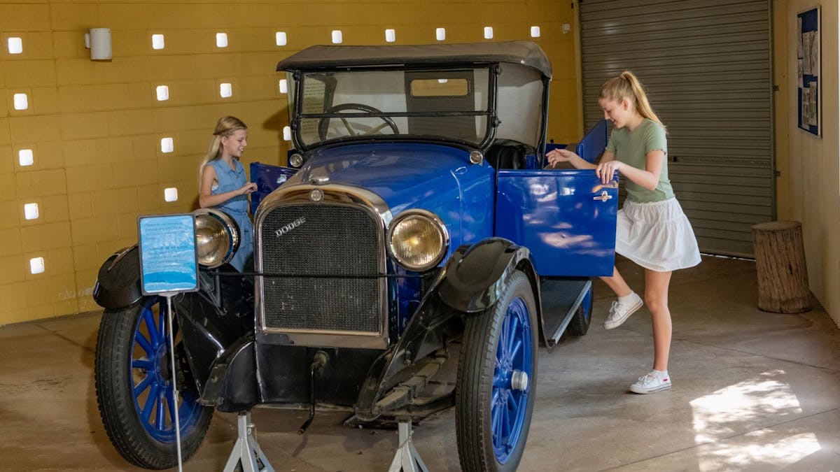 1924 Dodge ute - Replica of the vehicle Flynn drove around Cloncurry