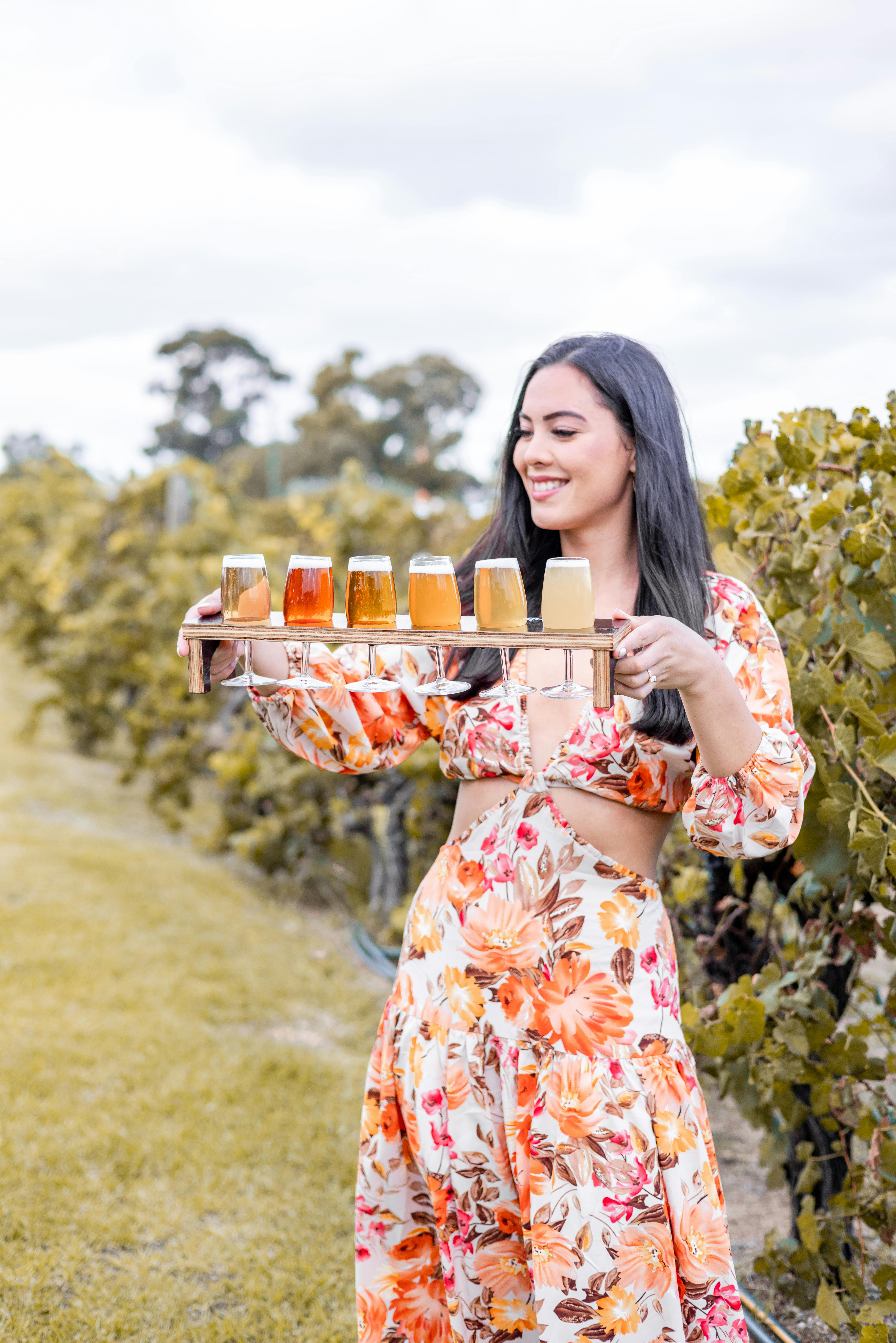 funk cider tasting paddles at funk 2.0