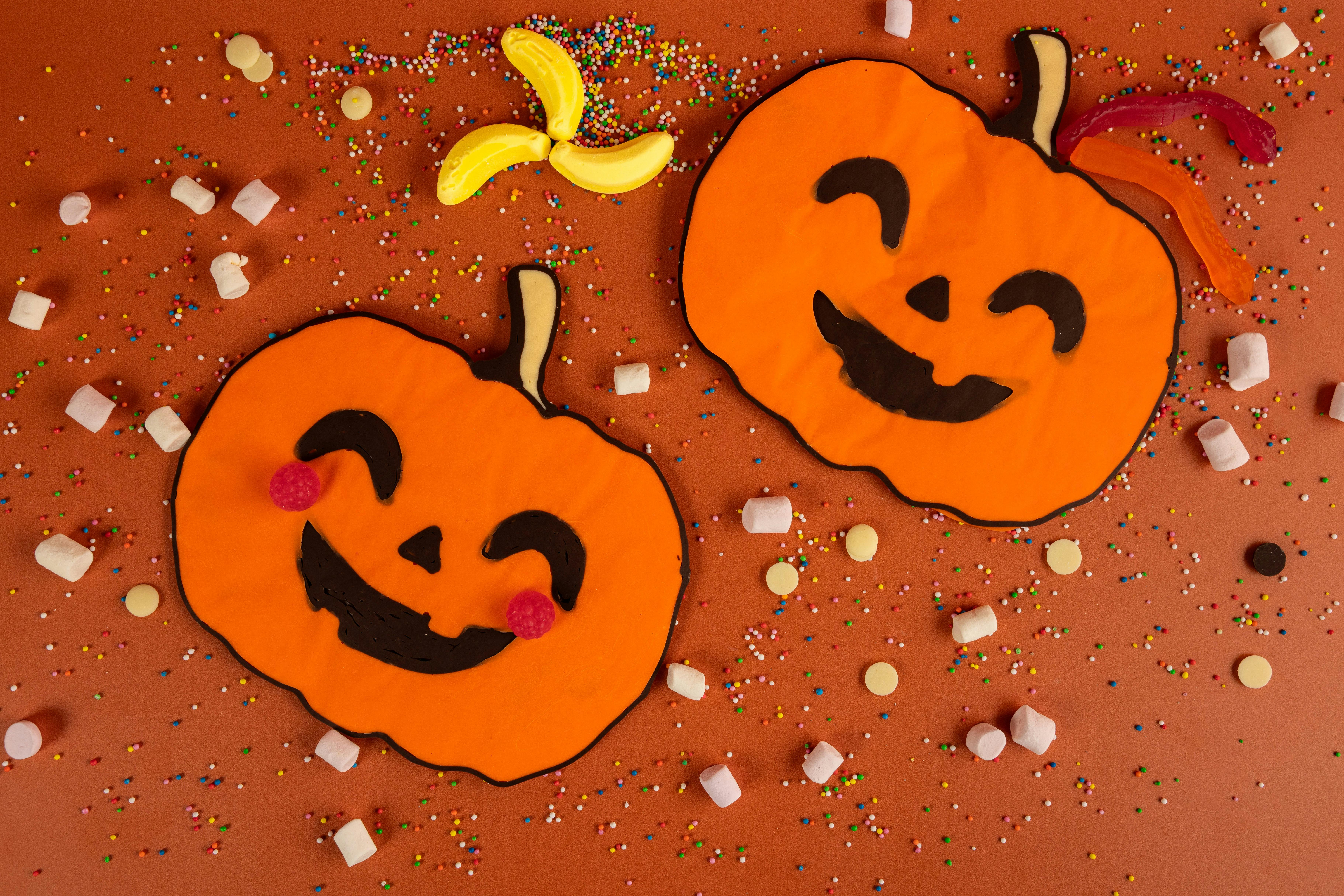 Chocolate pumpkins