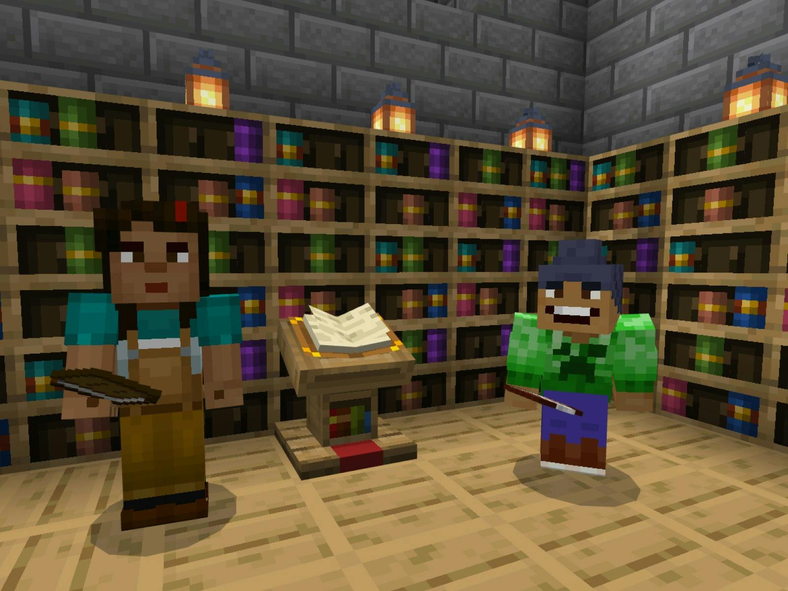 Storytelling Through Minecraft